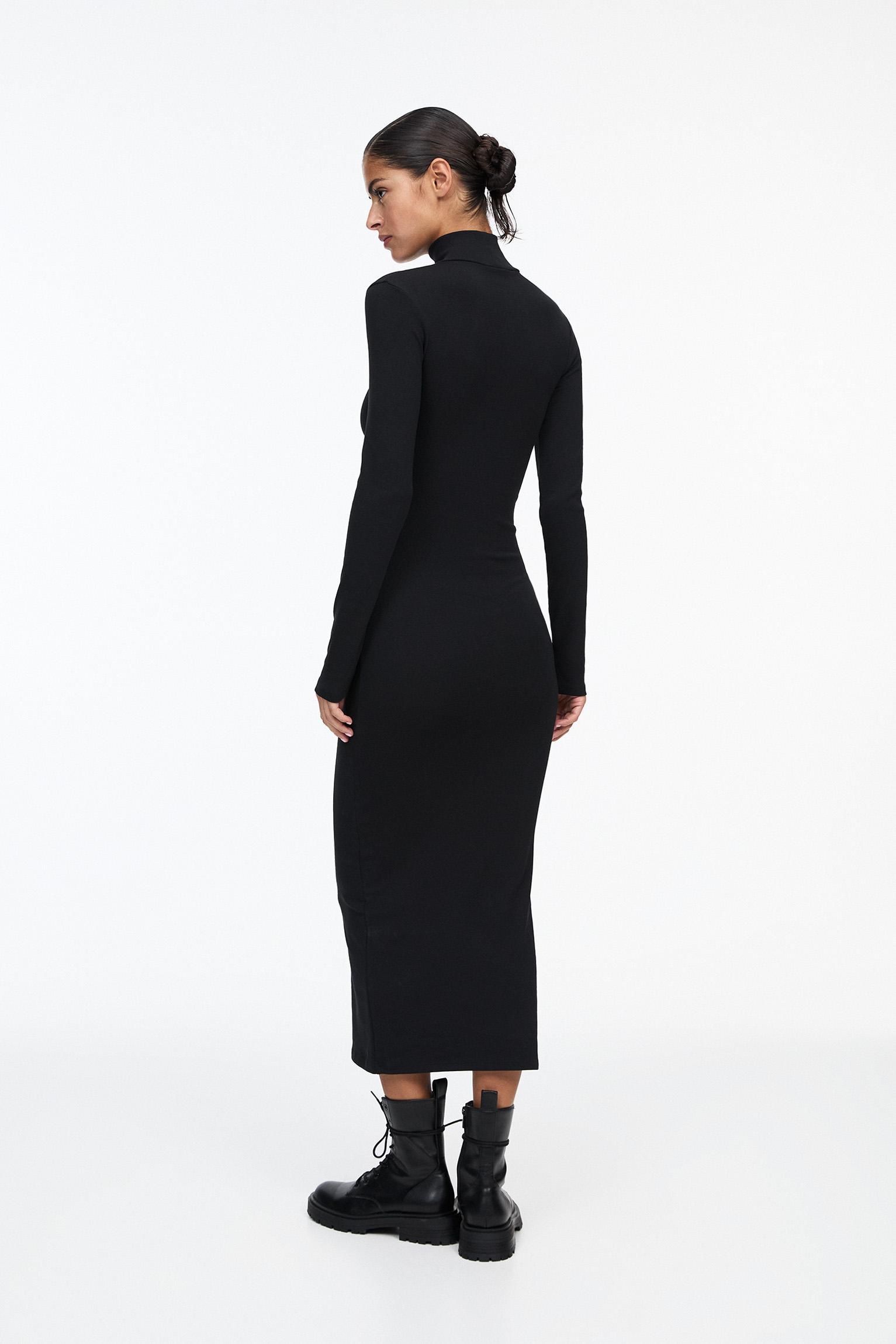 Mock neck midi dress Product Image