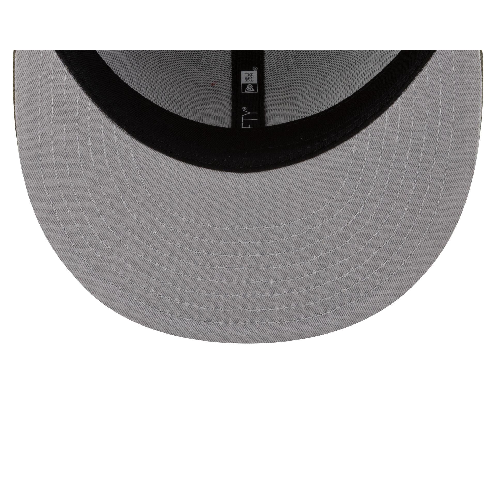 Utah Mammoth Black 9FIFTY Snapback Hat Male Product Image