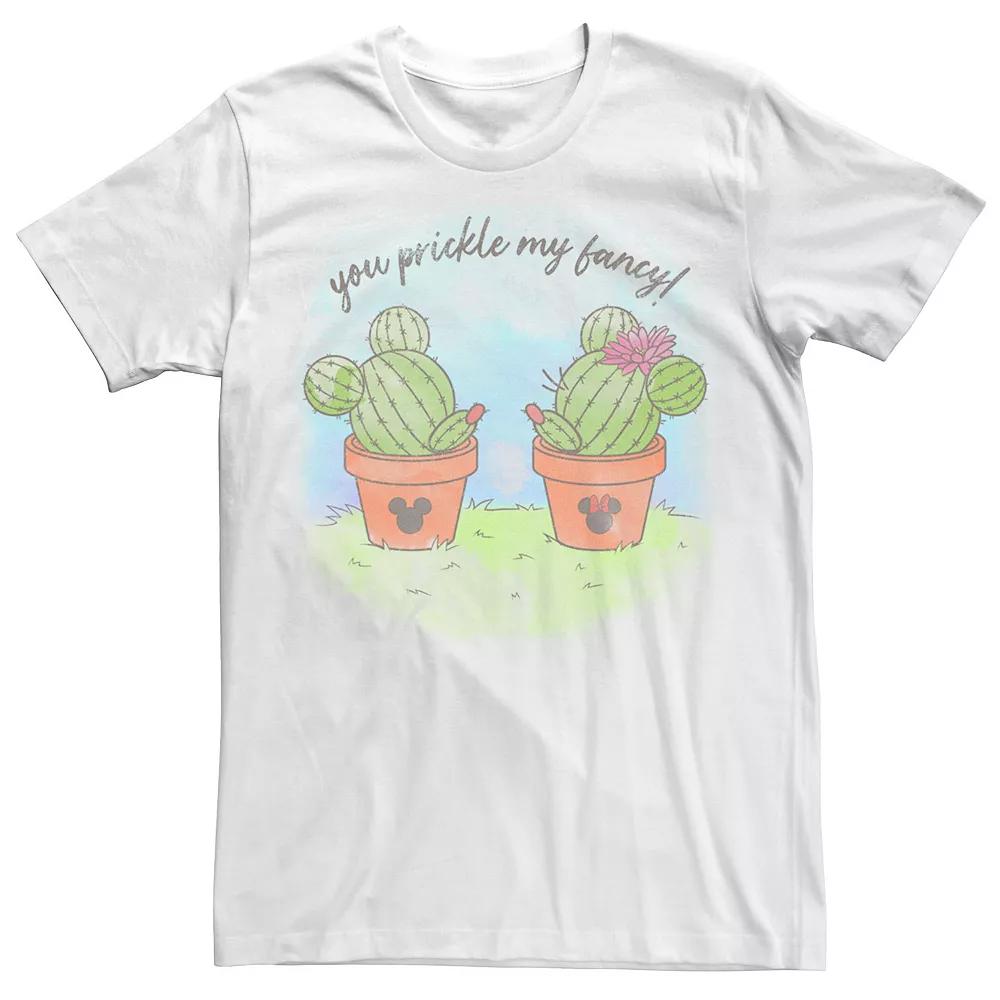 Disney's Mickey & Friends Mickey & Minnie Men's You Prickle My Fancy Tee,  Product Image