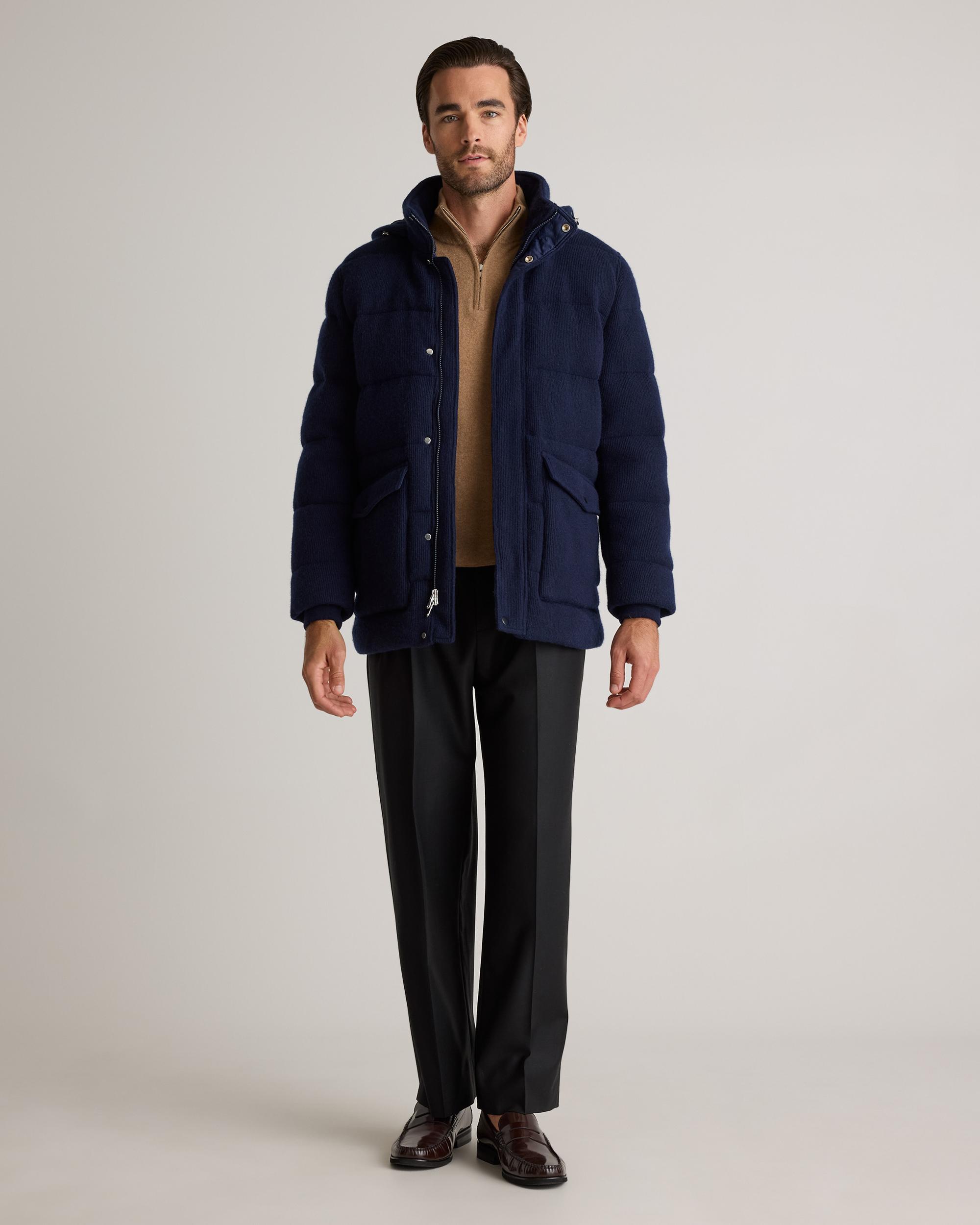 Quince | Men's Mongolian Cashmere Puffer Coat Product Image
