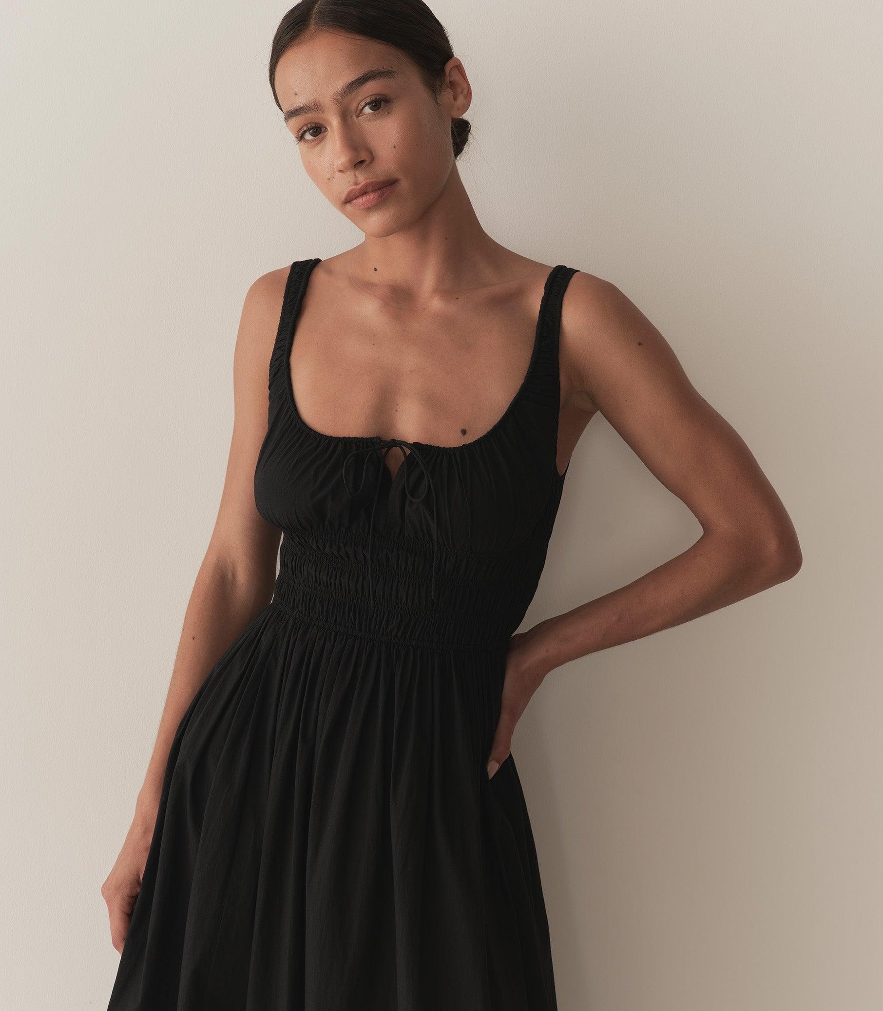 QUILLA DRESS -- BLACK Product Image