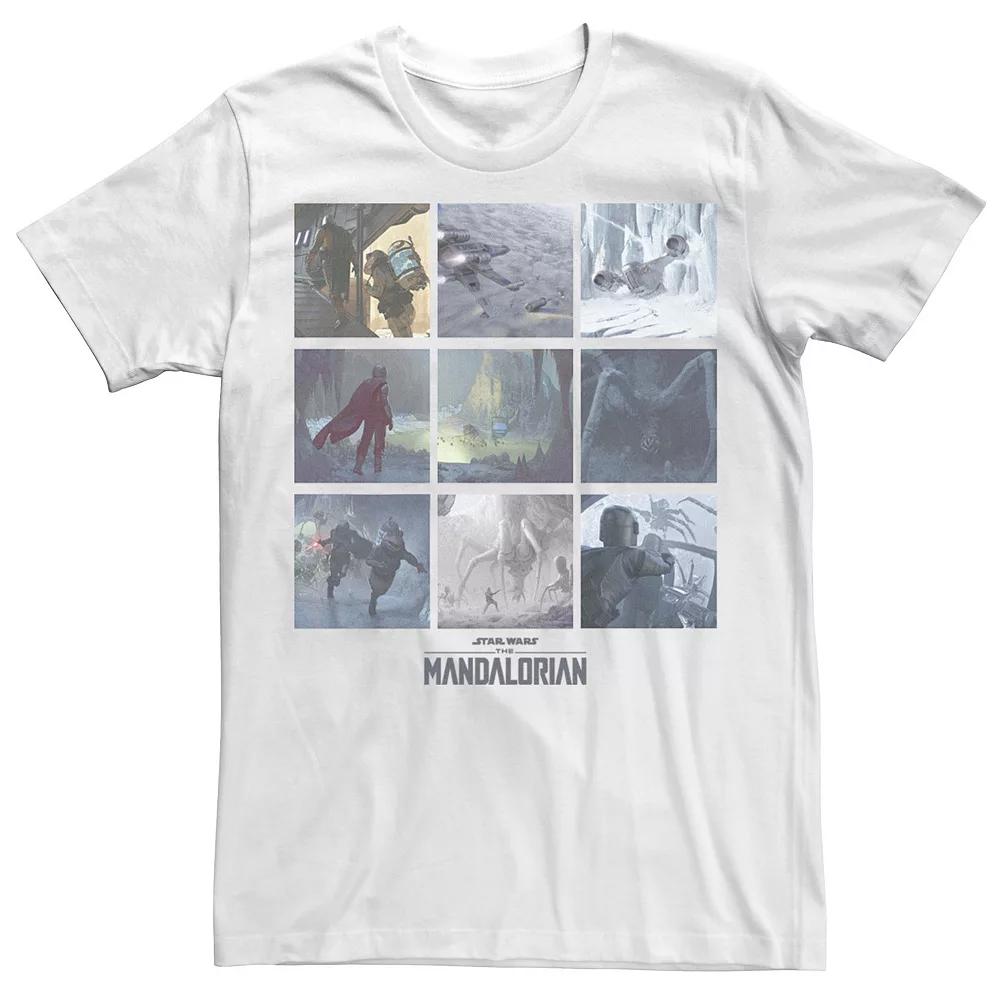 Big & Tall Star Wars: The Mandalorian Chapter 10 Concept Art Box Up R7 Tee, Men's,  Product Image