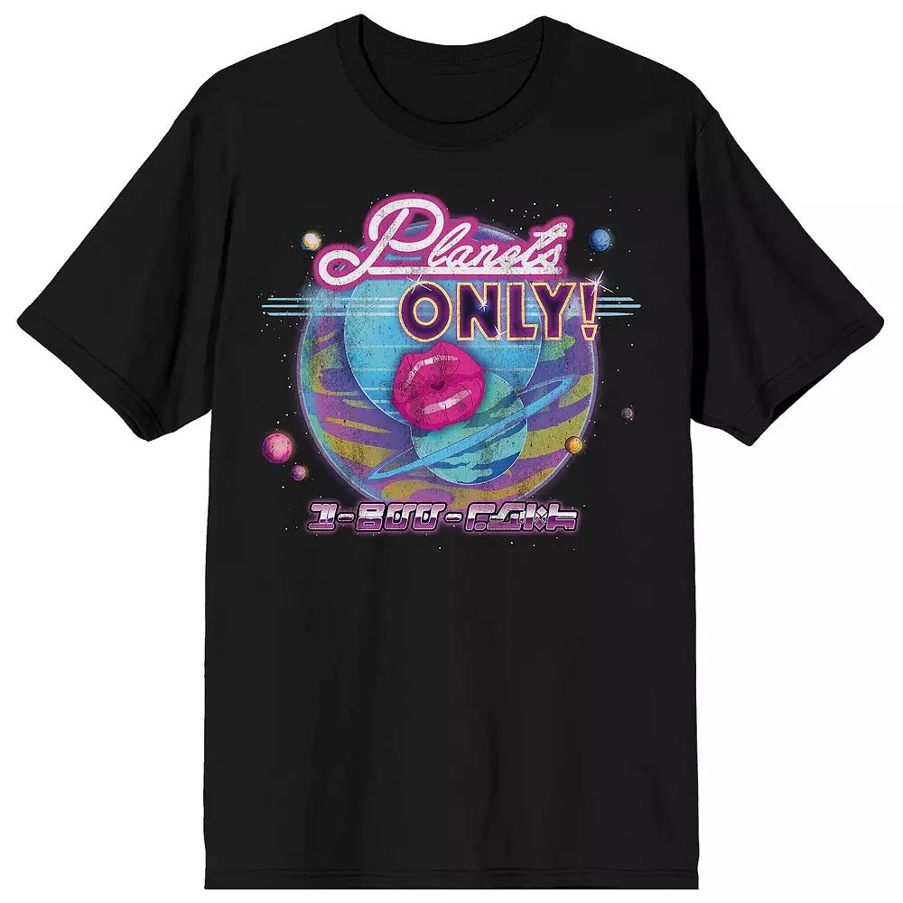 Men's Rick & Morty Planets Only Short Sleeve Graphic T-Shirt,  Product Image