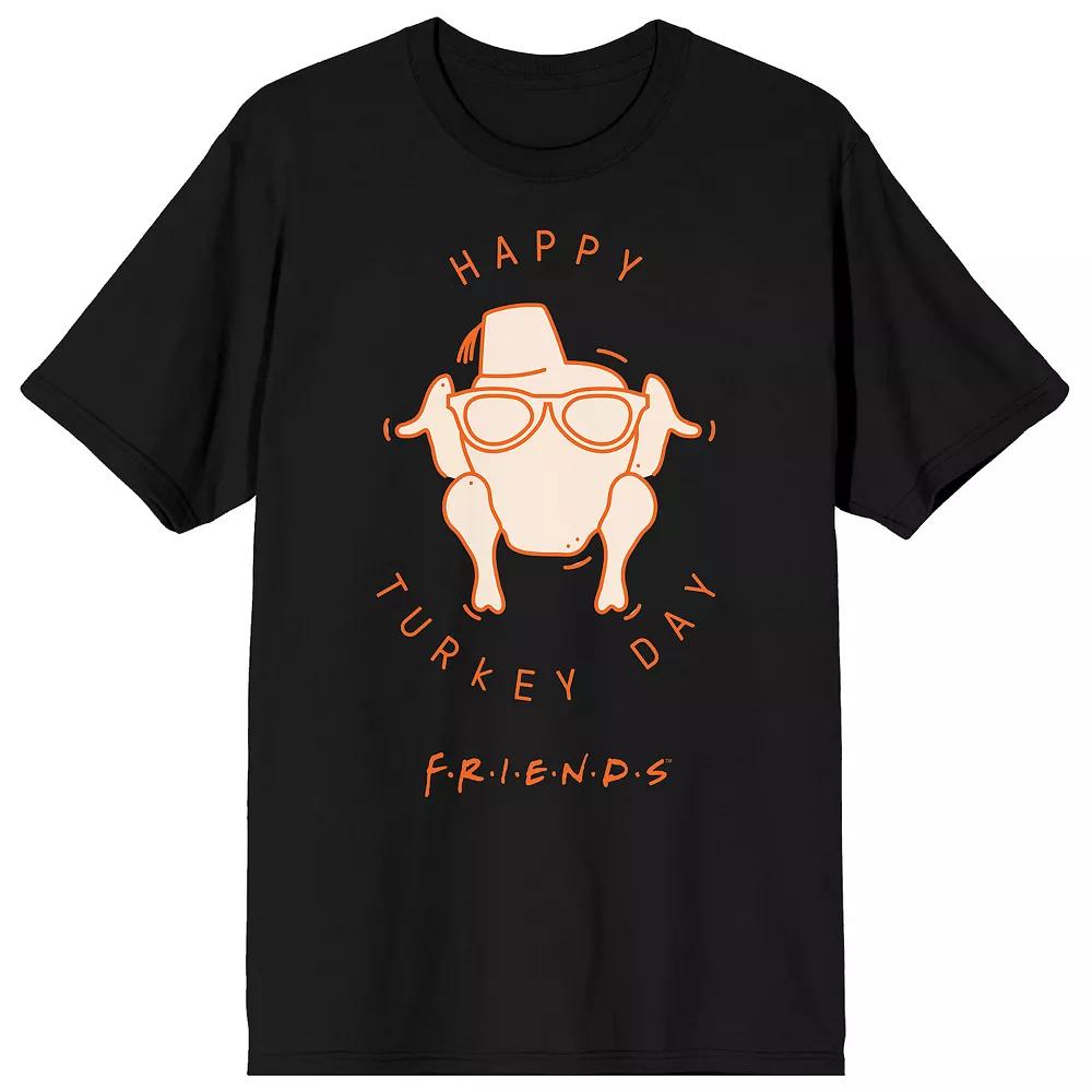 Men's Friends Happy Turkey Day Tee,  Product Image