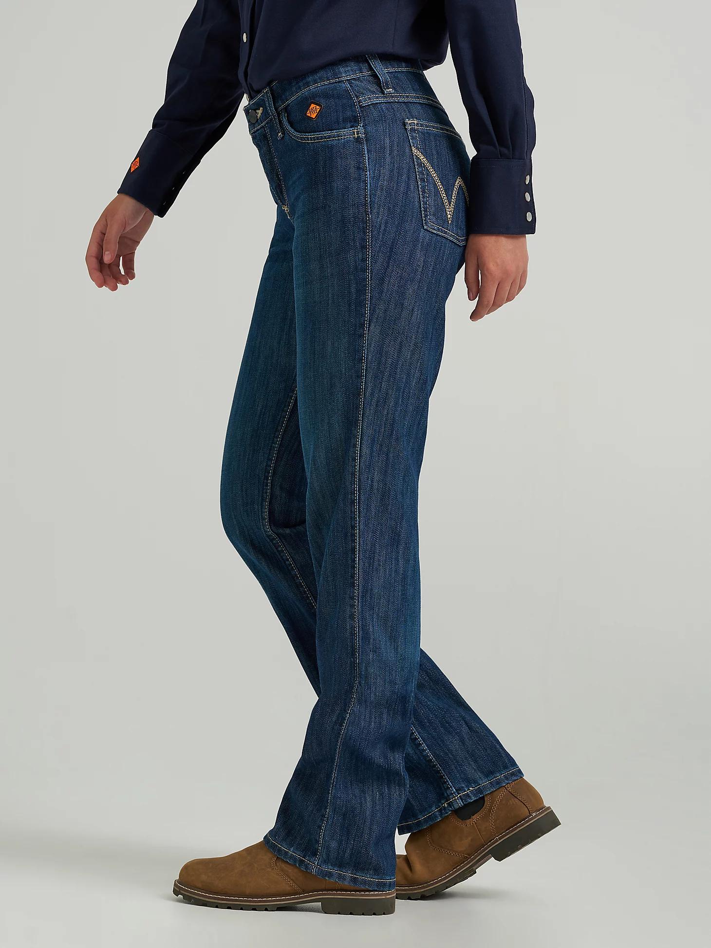 Women's Wrangler® FR Flame-Resistant Bootcut Jean | Women's JEANS | Wrangler® Product Image