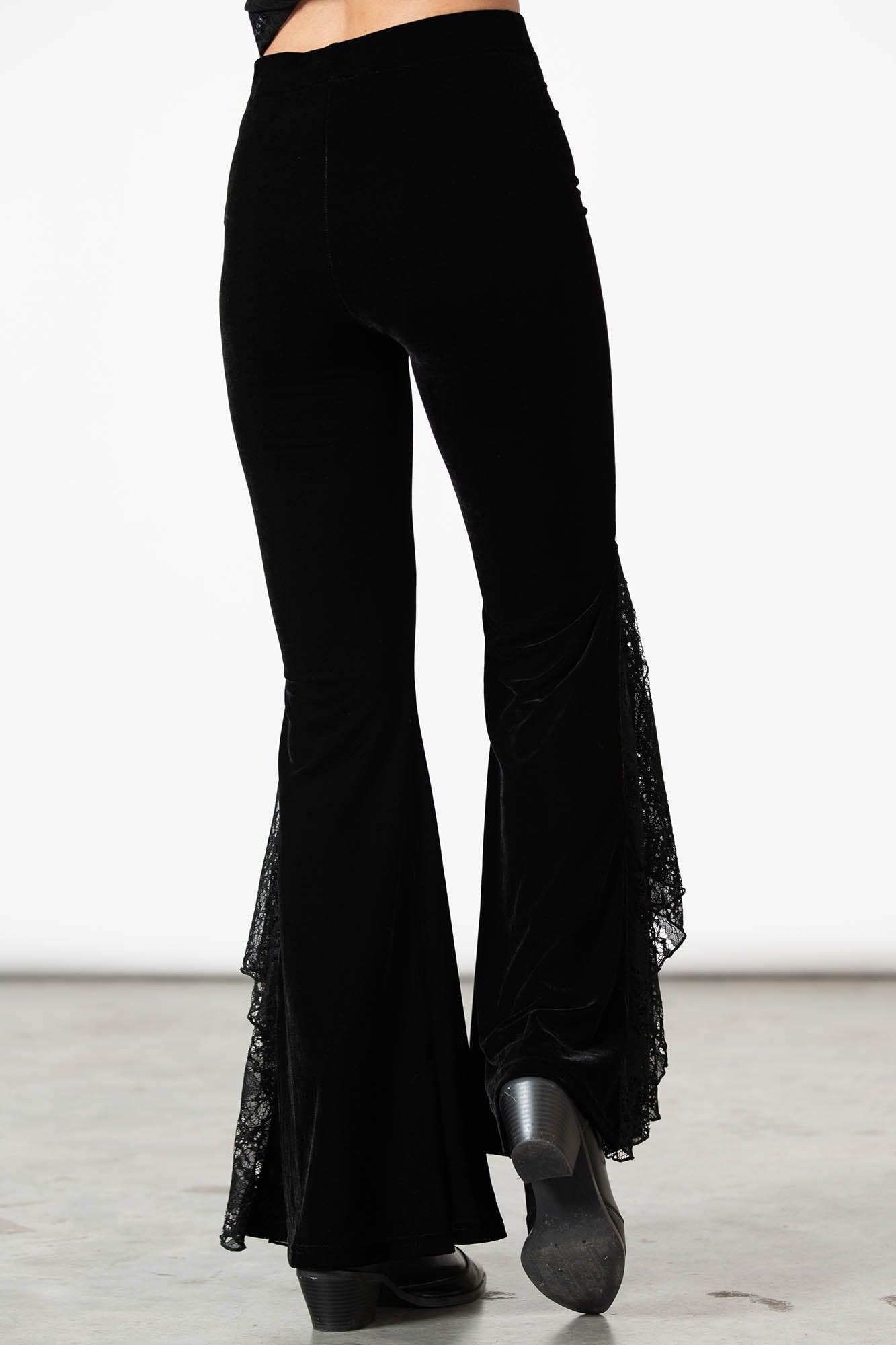 Mahina Velvet Bell Bottoms - Resurrect Female Product Image
