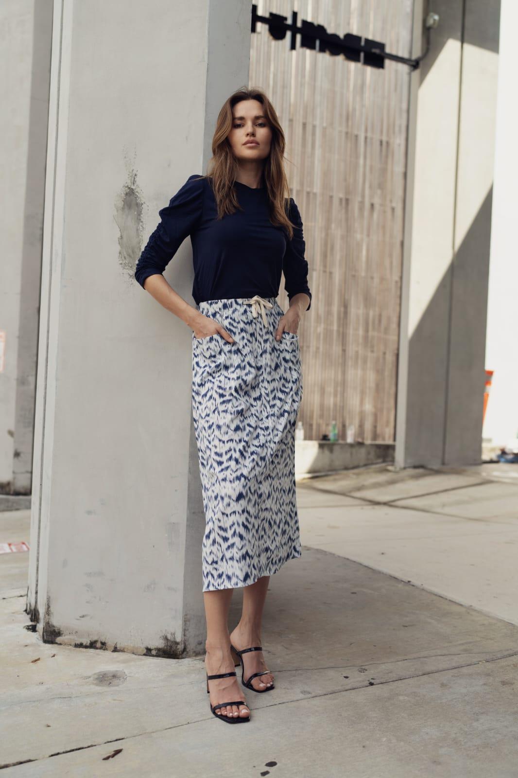 Draw String Skirt Product Image