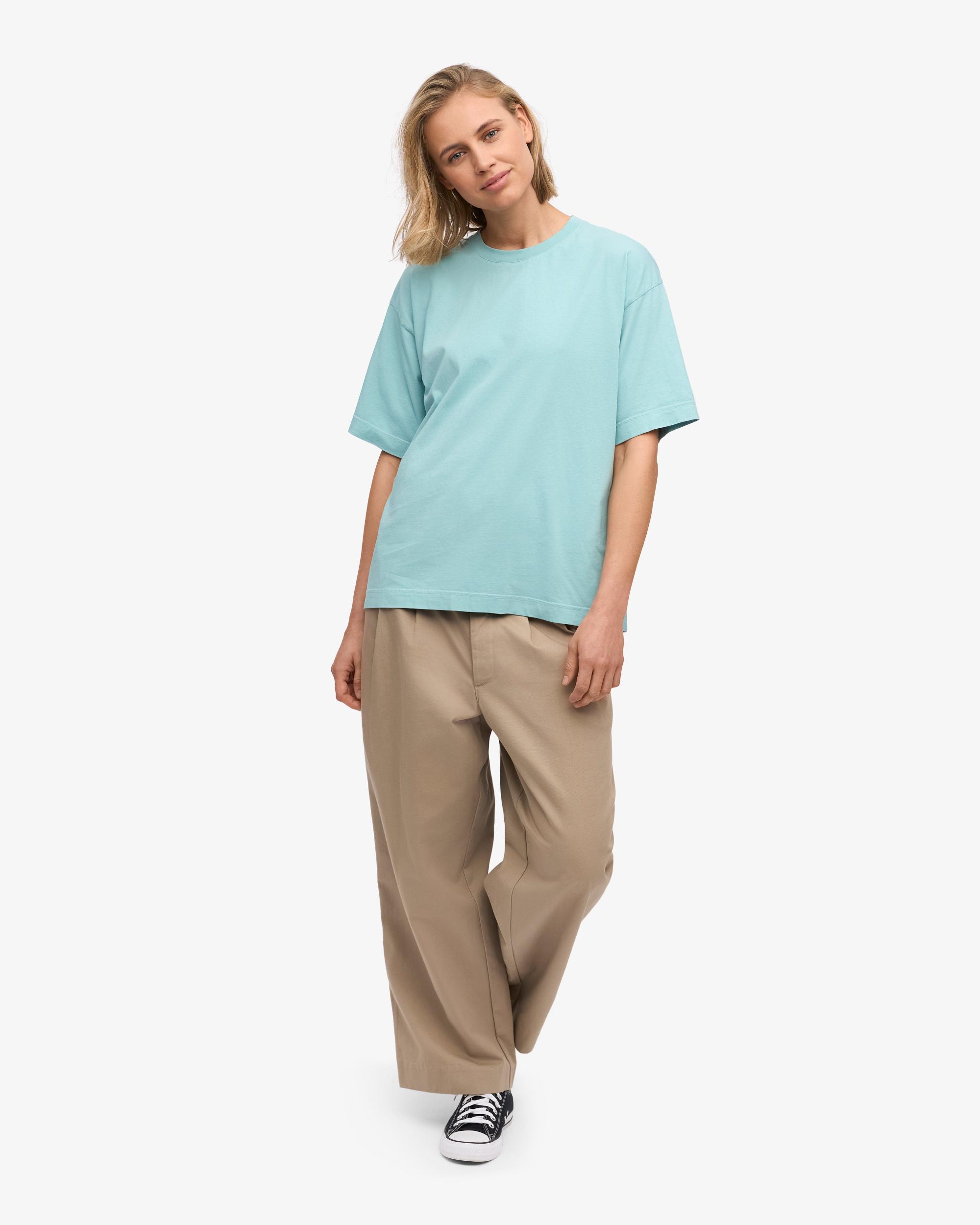 Oversized Organic T-Shirt - Spring Green Product Image