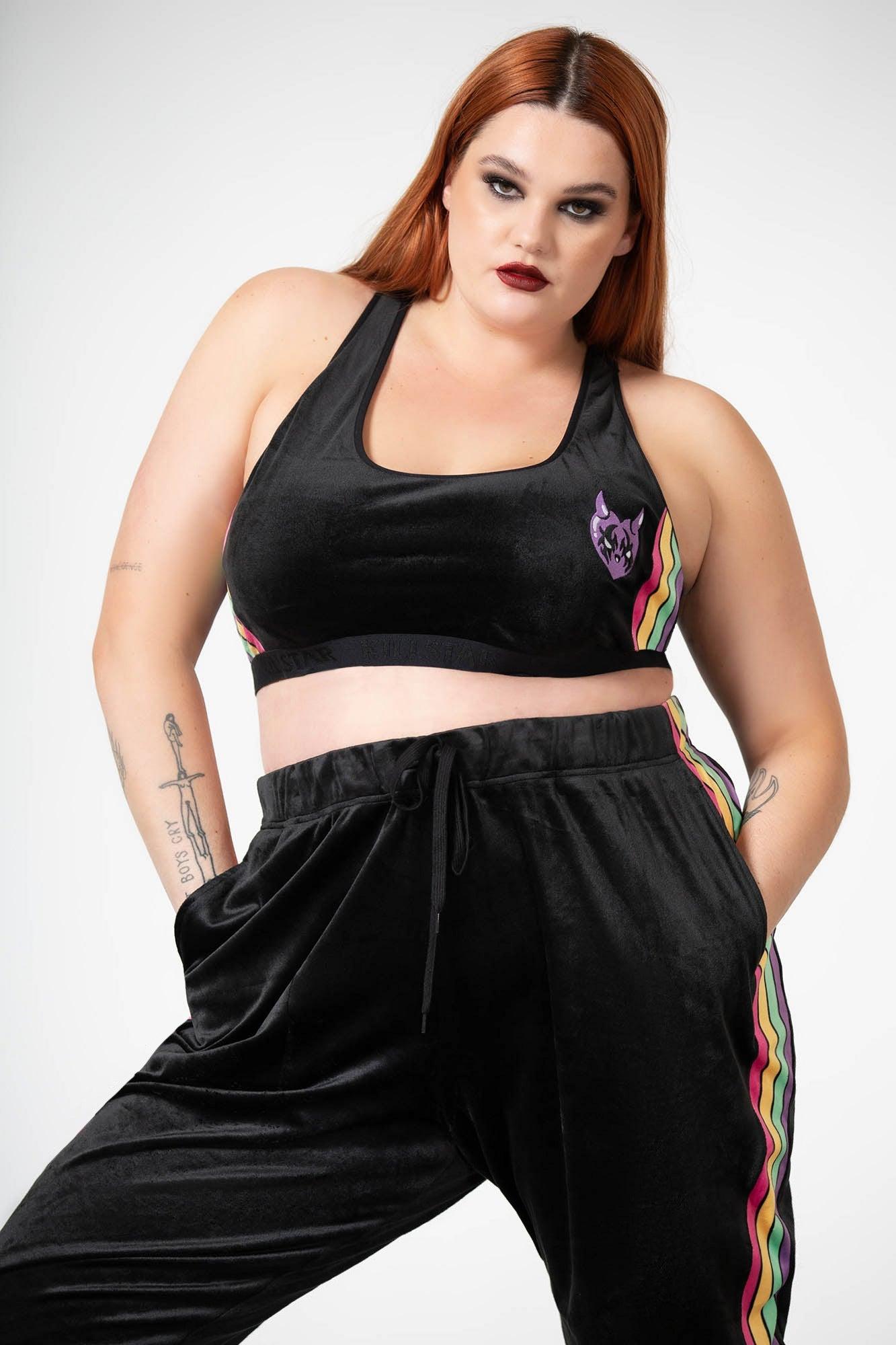 Groovy Velour Bralet Product Image