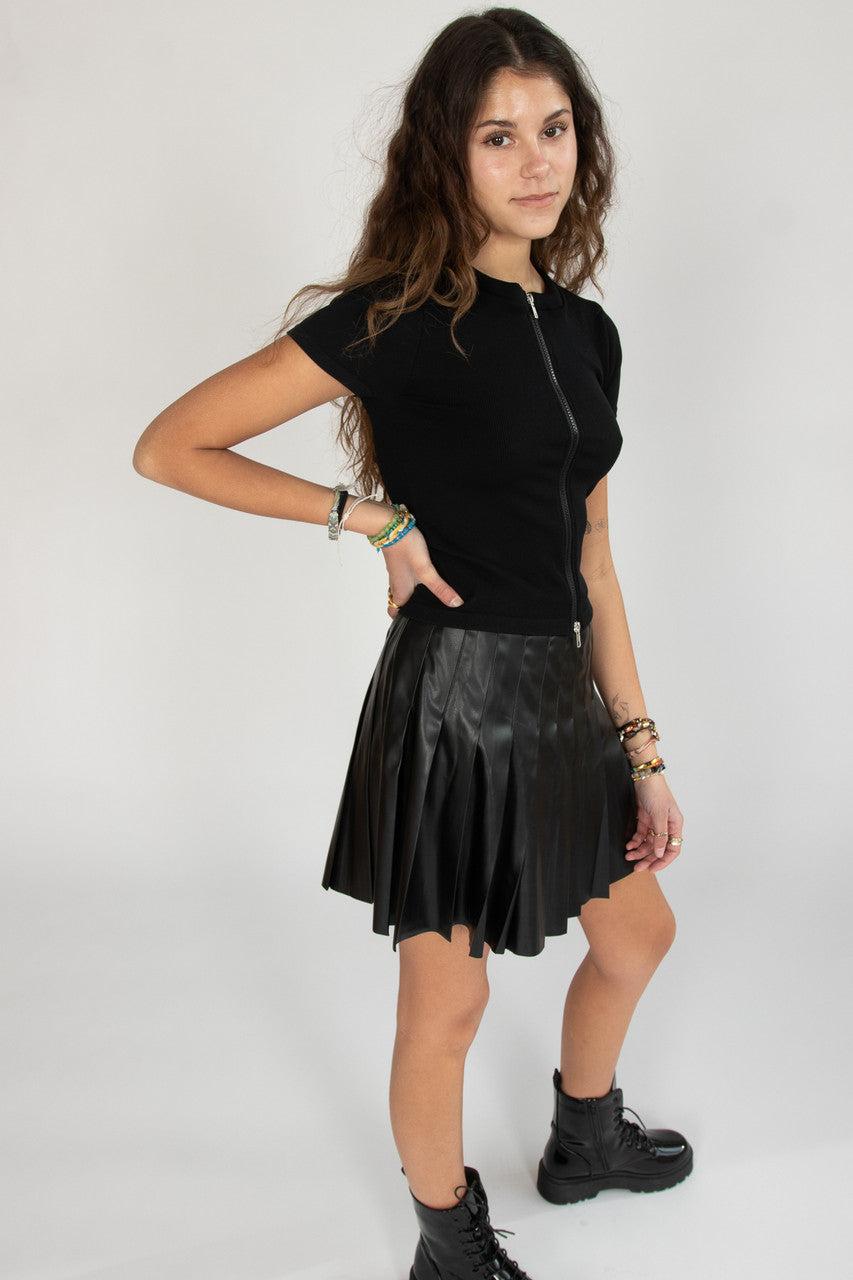 Seamless Zip Up Tee Product Image