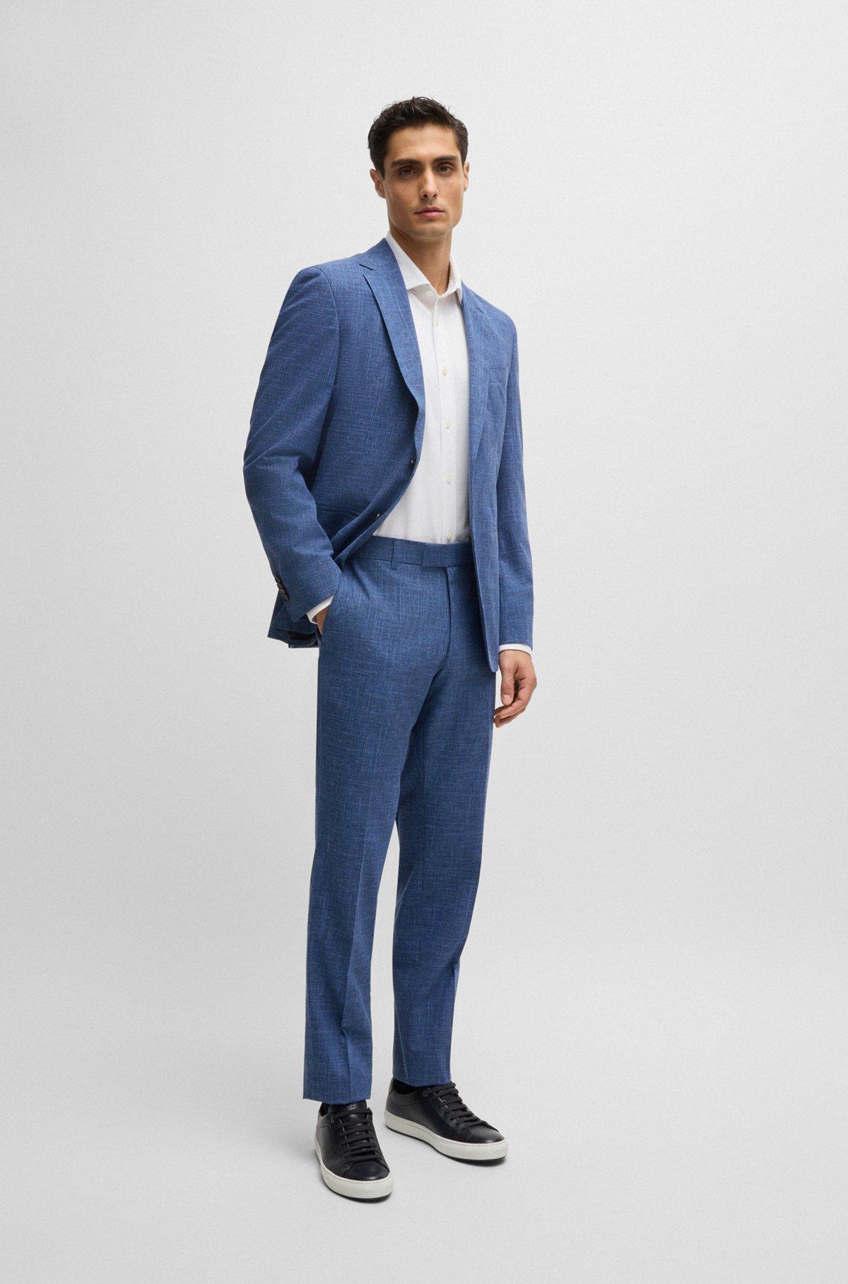 Slim-fit shirt in stretch-cotton jersey Product Image