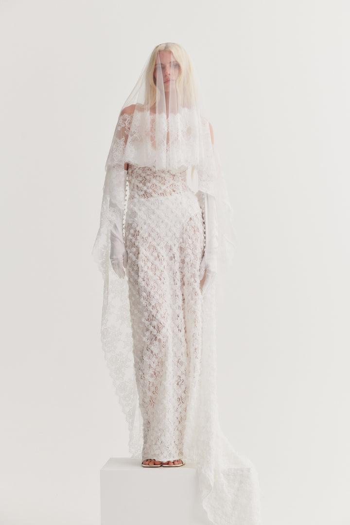 Arabella Bridal Gown — White Product Image