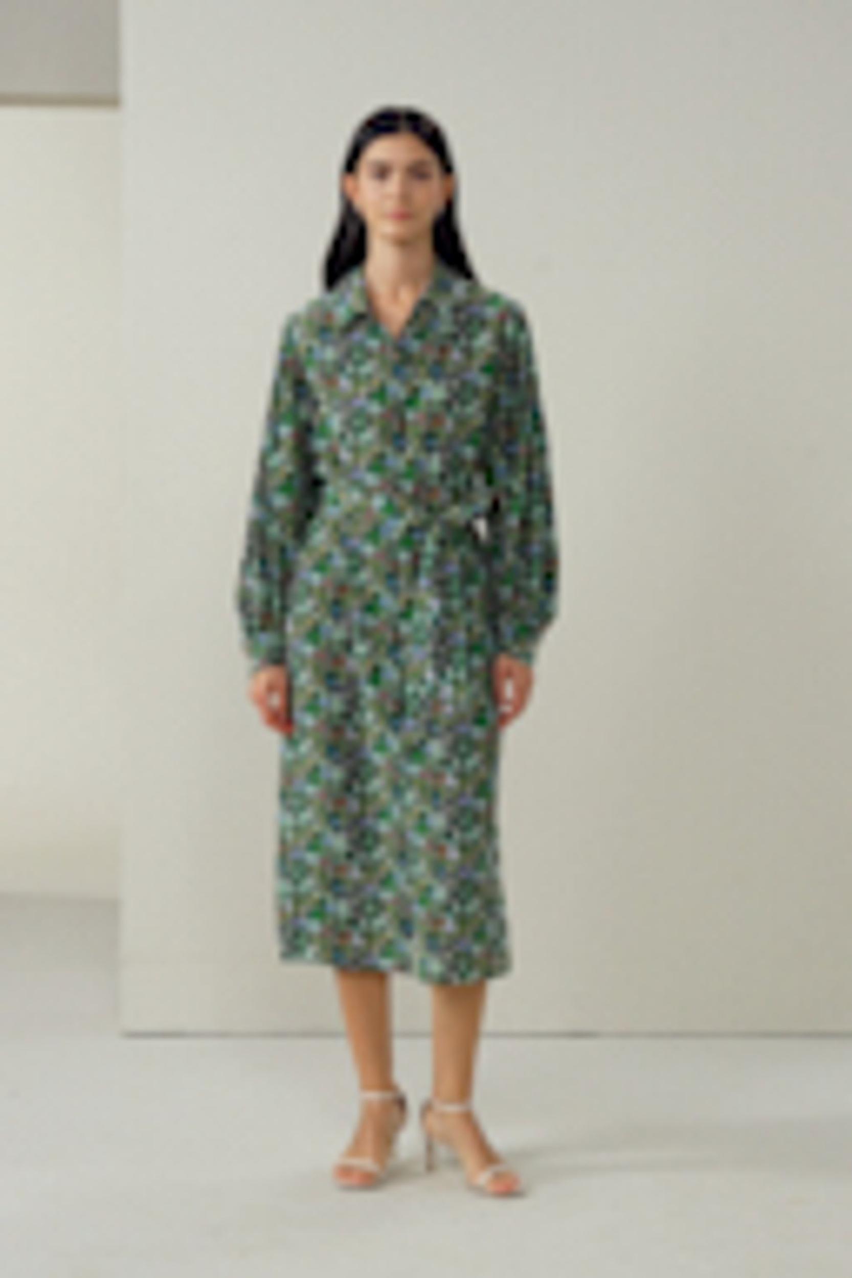 Fairytale Forest Midi-length Shirtdress - Made With Liberty Fabric Product Image
