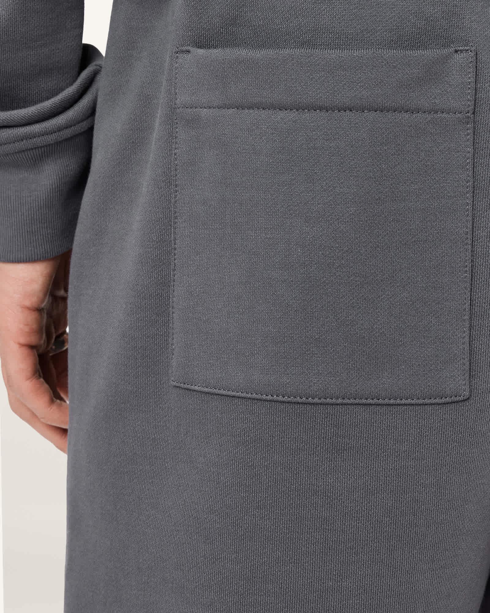 Underground Relaxed Fit Sweat Shorts DARK STEEL BLUE | ALLSAINTS US Product Image