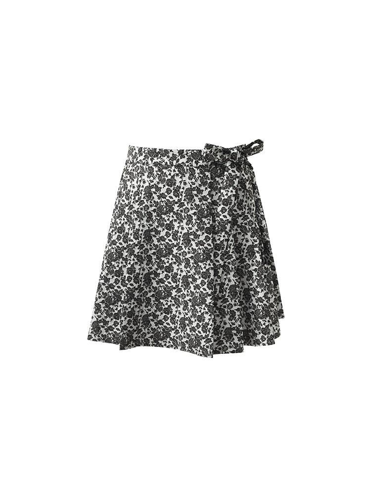 Mandarin Collared Knitted Top And Short Mamianqun Two-Piece Set Product Image