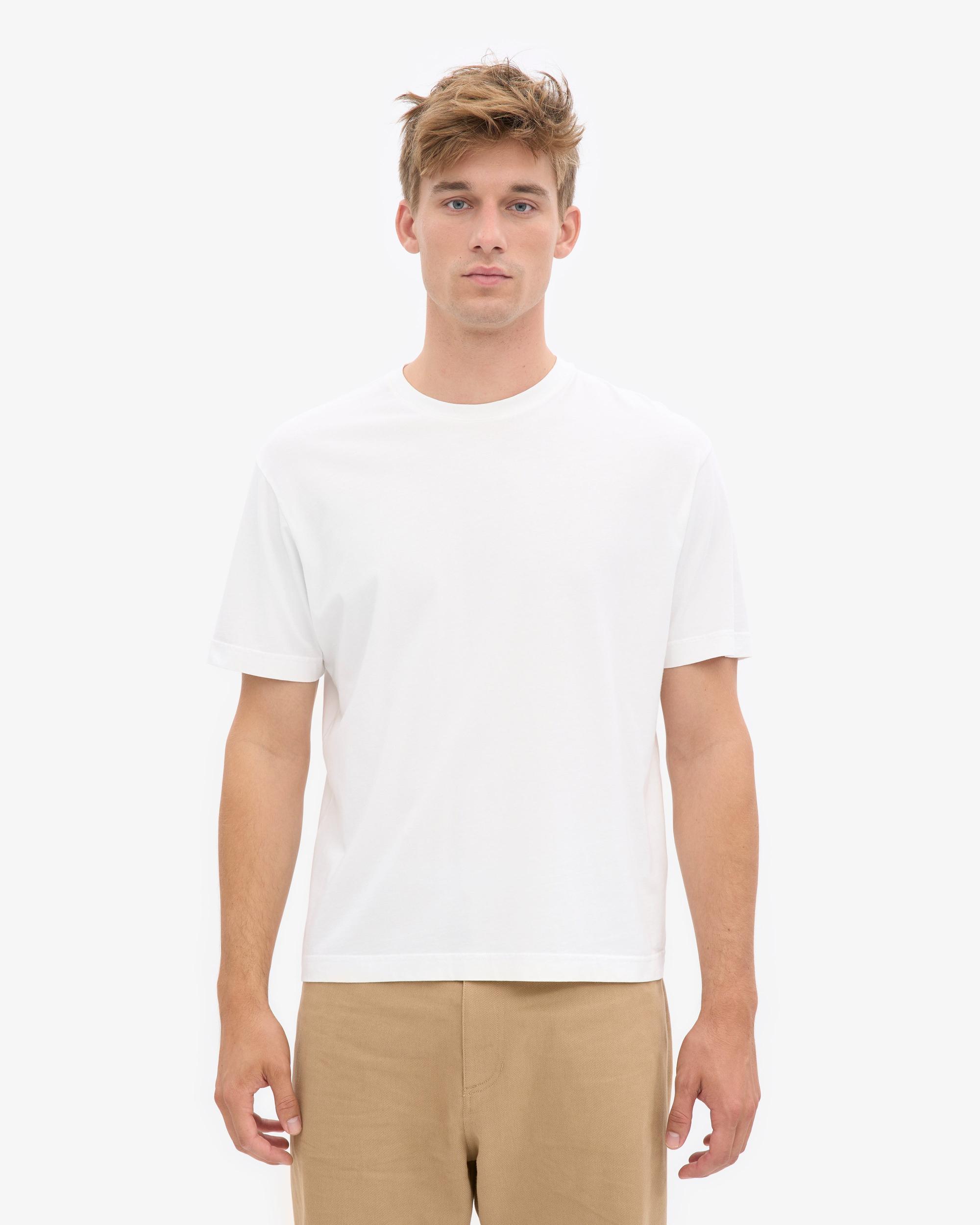 Oversized Organic T-Shirt - Optical White Product Image