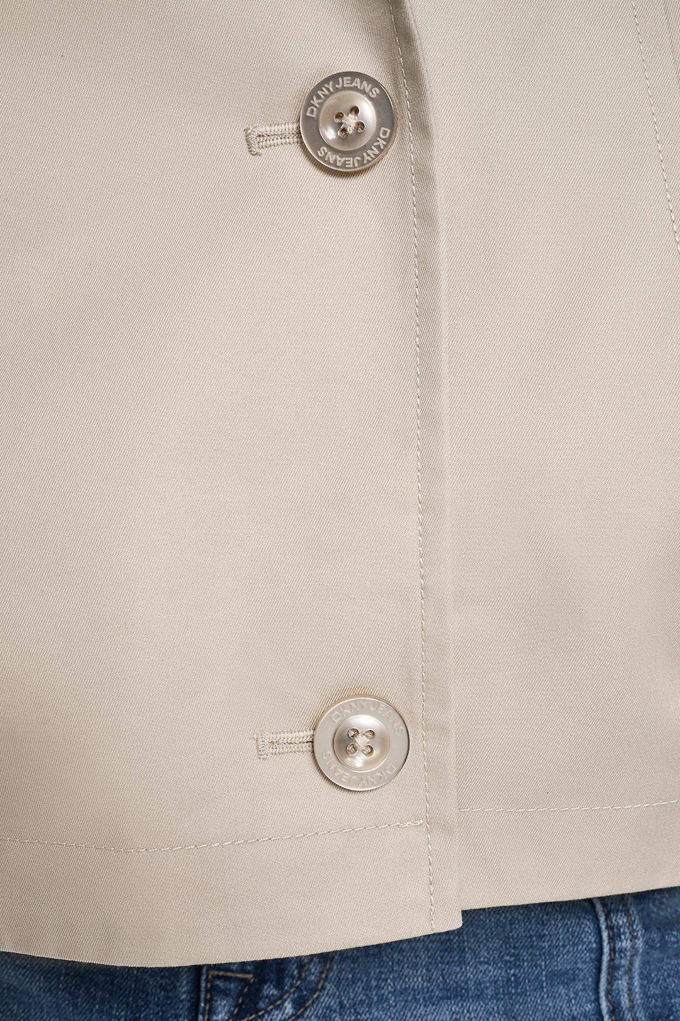 SINGLE-BREASTED MILITARY SHORT TRENCH Product Image