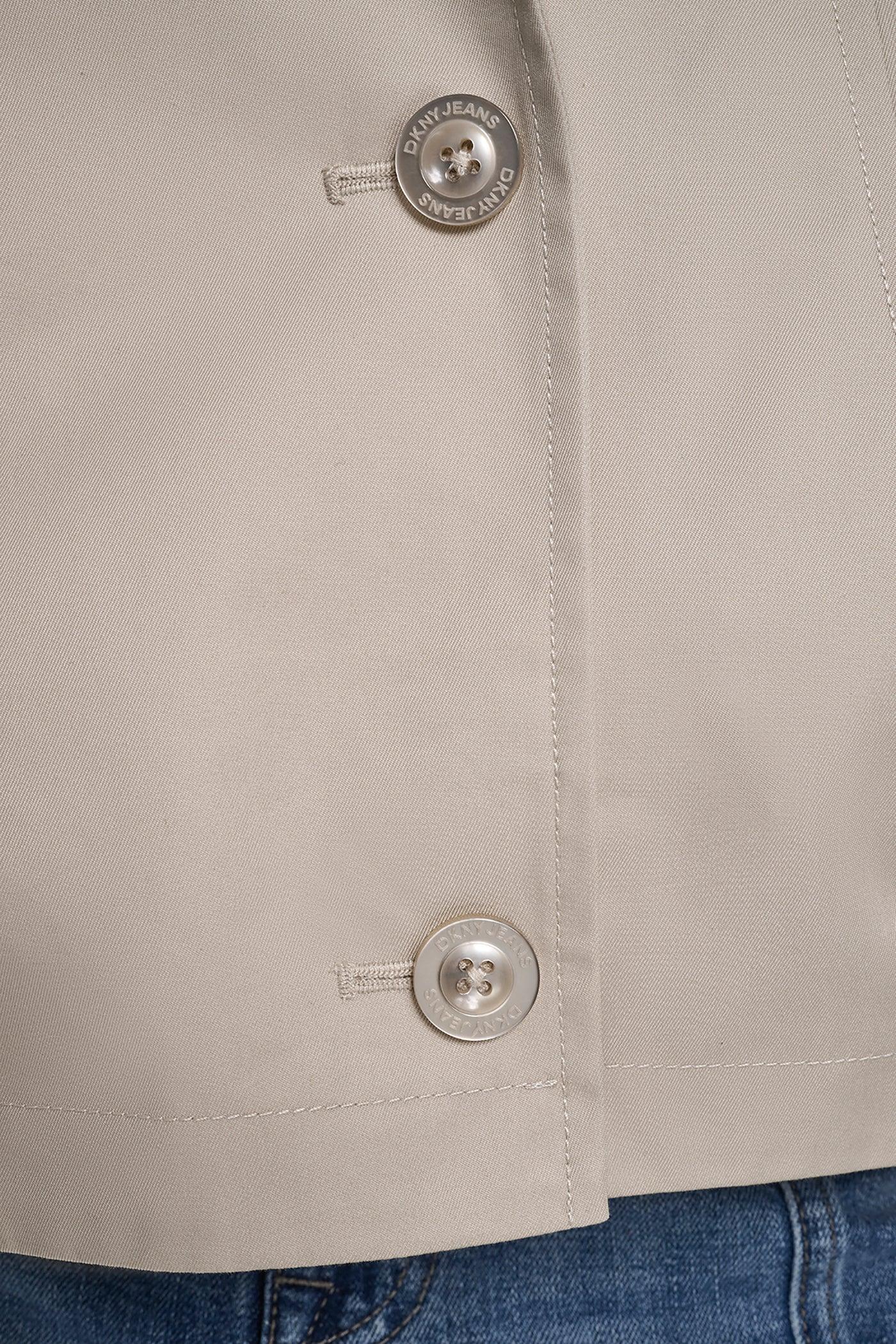SINGLE-BREASTED MILITARY SHORT TRENCH Product Image