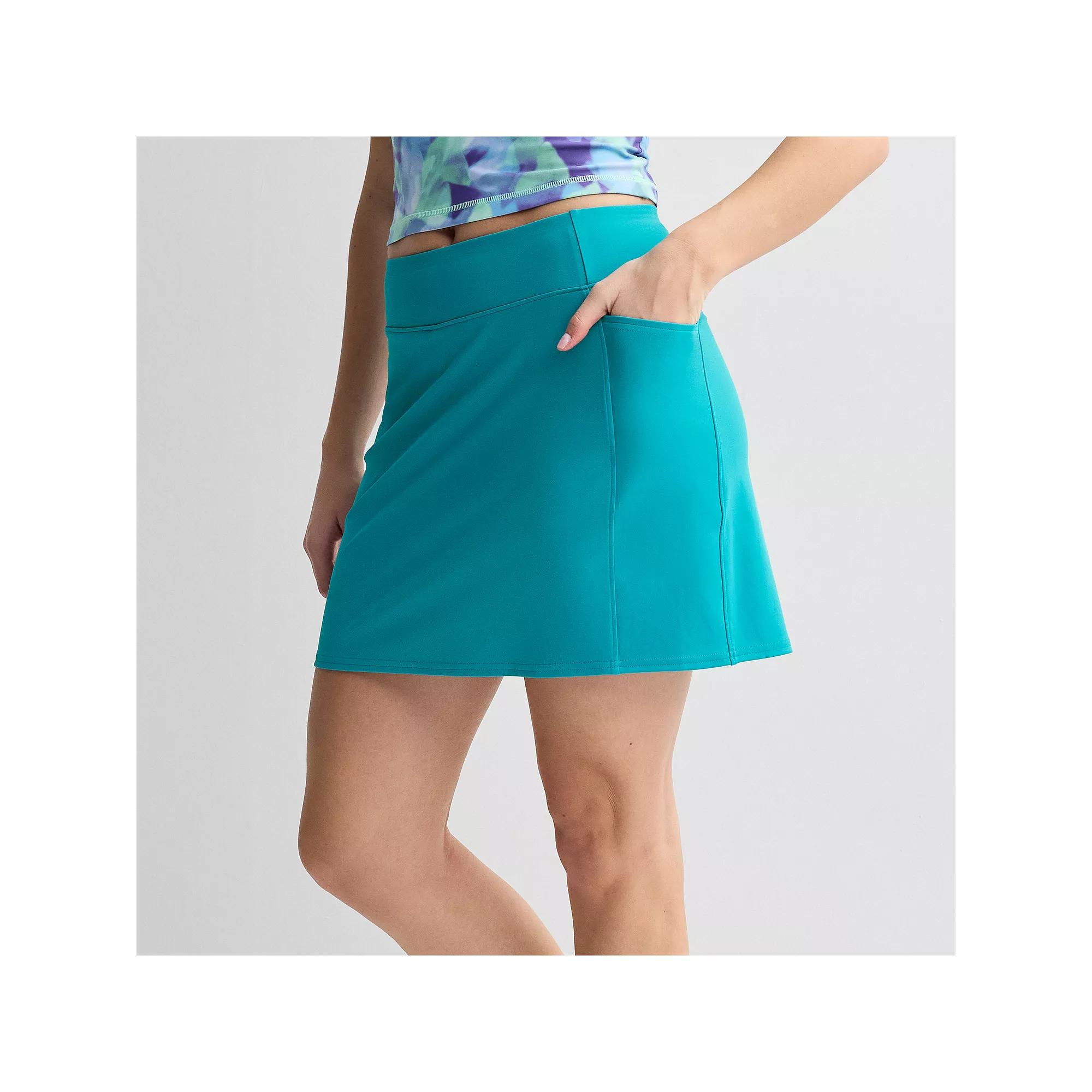 Women's Tek Gear® Ultrastretch Skort, Size: XL, Keilani Blue Product Image