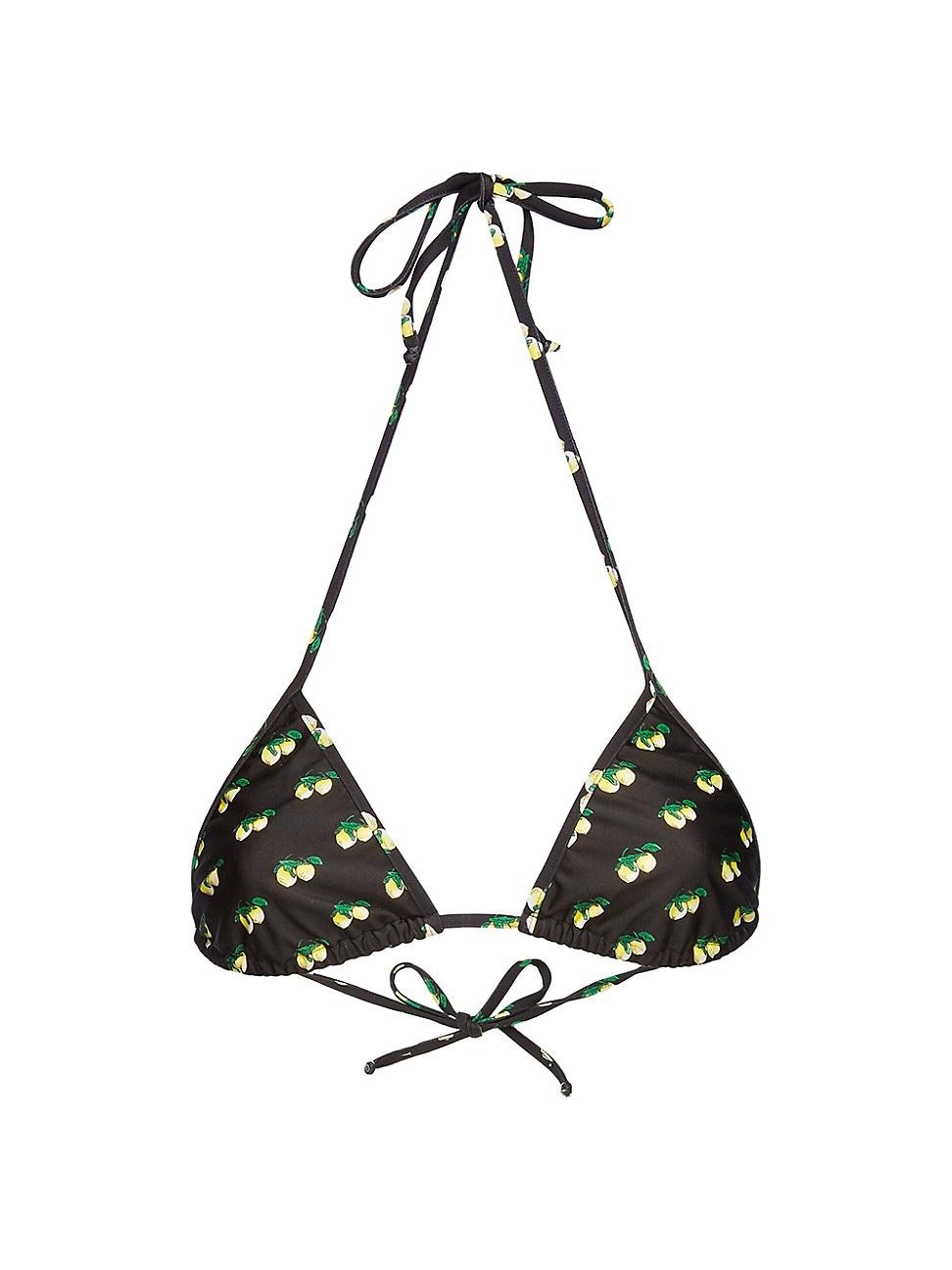 Womens Reversible Triangle Bikini Top Product Image