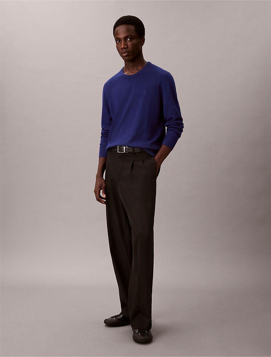 Extra Fine Merino Blend Crewneck Sweater Product Image