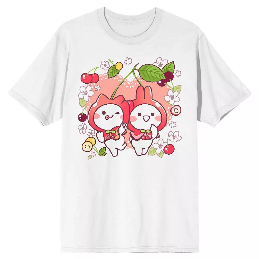 Men's Mimi & Neko Flowers & Fruits Graphic Tee,  Product Image