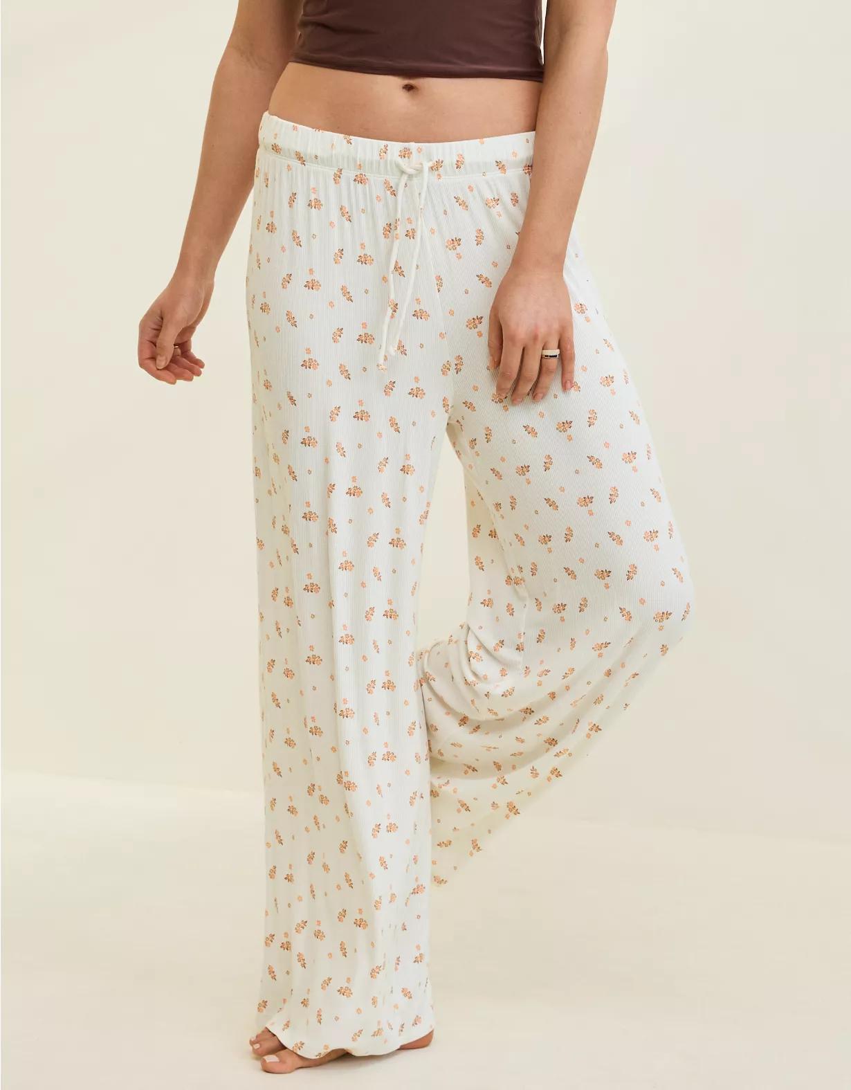 Aerie Real Soft® Rib Trouser PJ Product Image