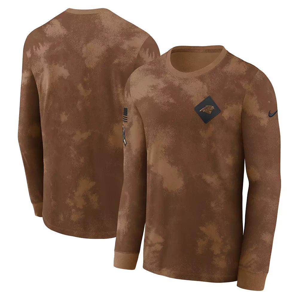 Men's Nike  Brown Atlanta Falcons Salute To Service Long Sleeve T-Shirt, Size: Medium Product Image