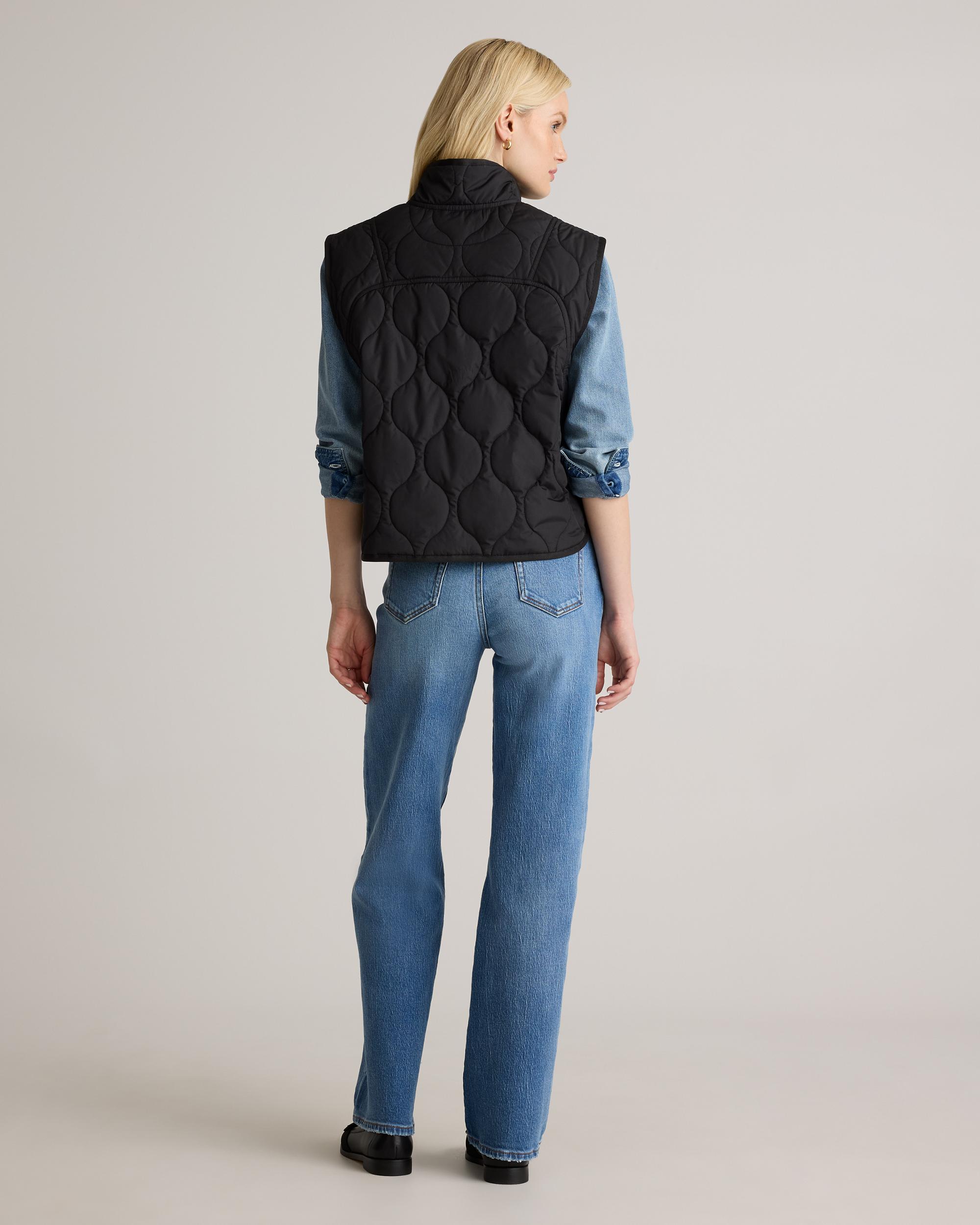 Quince | Women's Featherless Quilted Puffer Vest Recycled Polyester Product Image