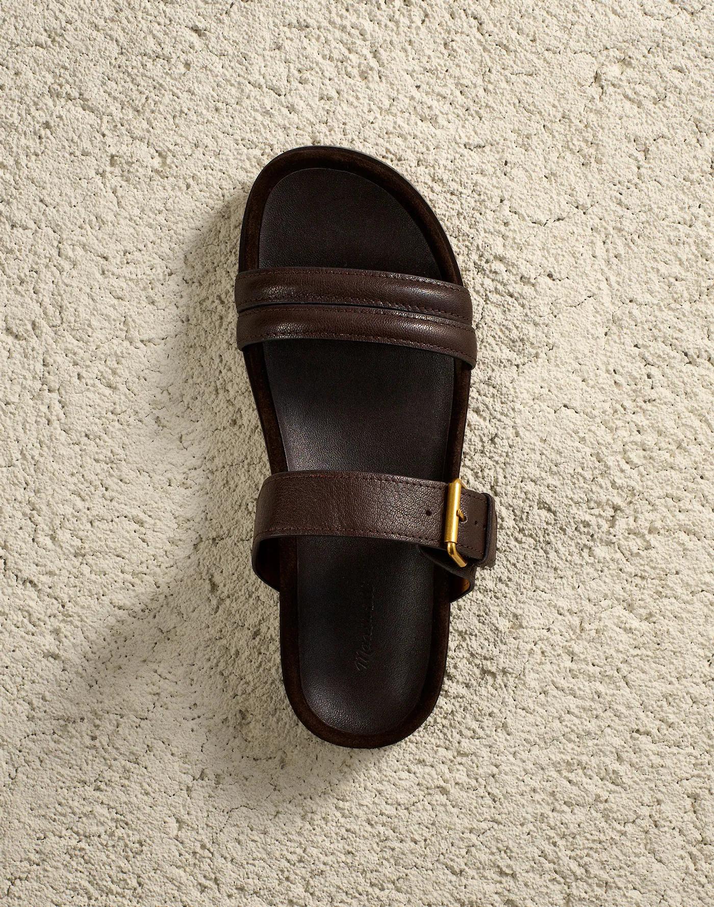 The Dara Double-Strap Slide Sandal Product Image