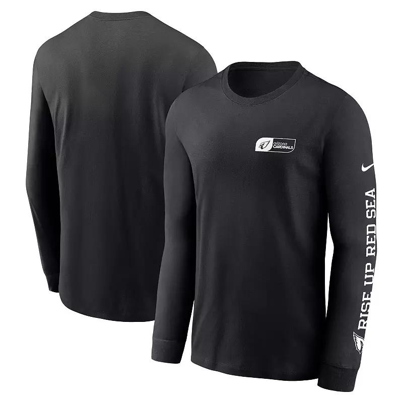 Buffalo Bills Sideline Team Issue Nike Mens Dri-FIT NFL Long-Sleeve T-Shirt | 02EW4DA81-2ZH Product Image