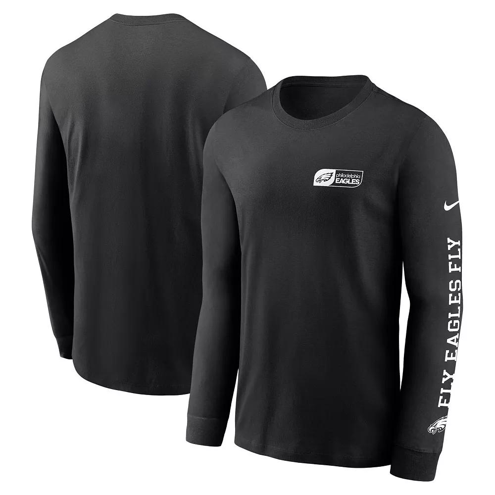 Men's Nike Black Cincinnati Bengals All Out Long Sleeve T-Shirt,  Product Image