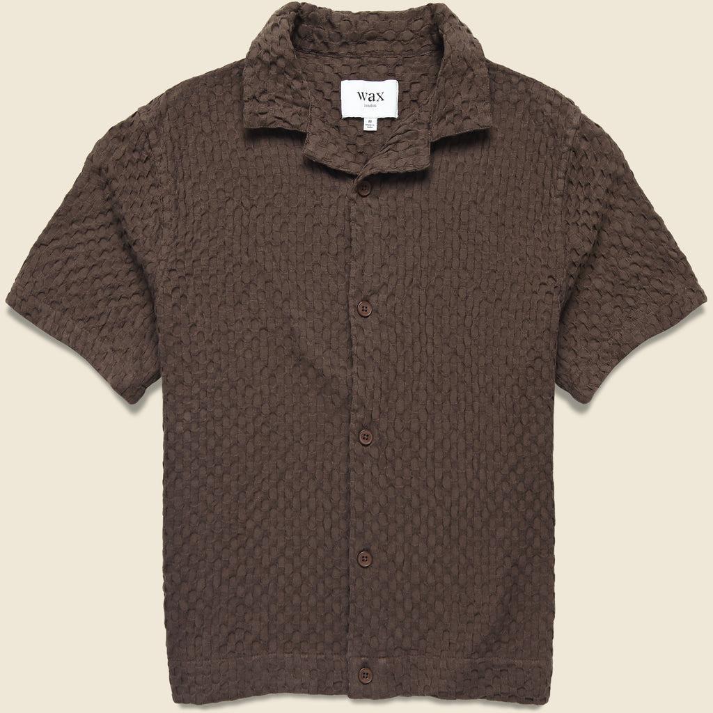 Box Dobby Lido Shirt - Brown Product Image