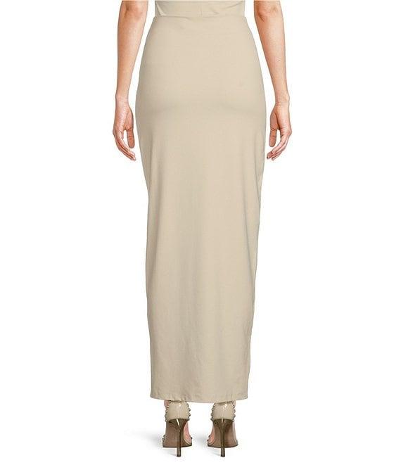 Susana Monaco Open Front Bodycon Pull-On Maxi Skirt Product Image