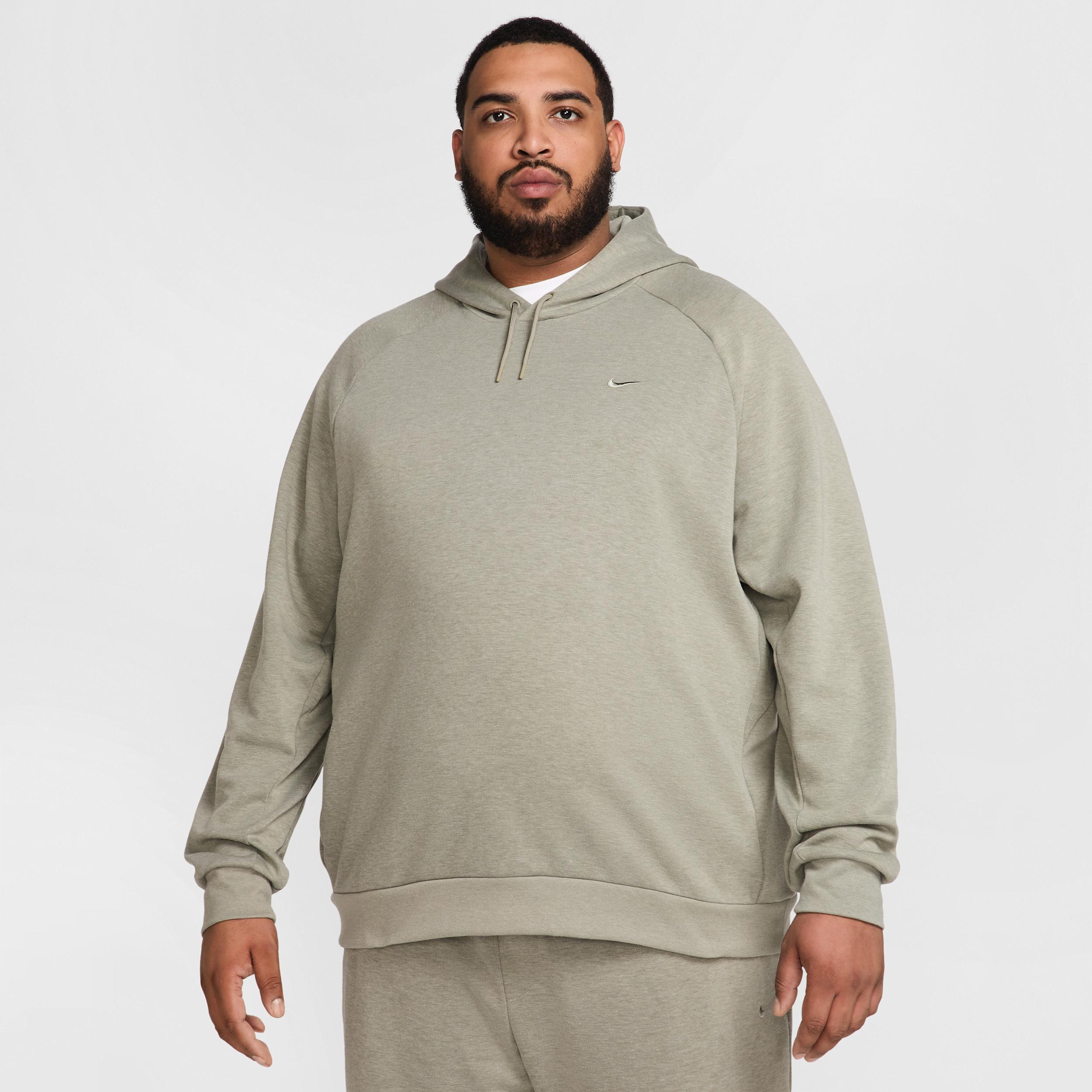 Nike Mens Primary Fleece Dri-FIT UV Pullover Performance Hoodie | FZ0969-320 Product Image