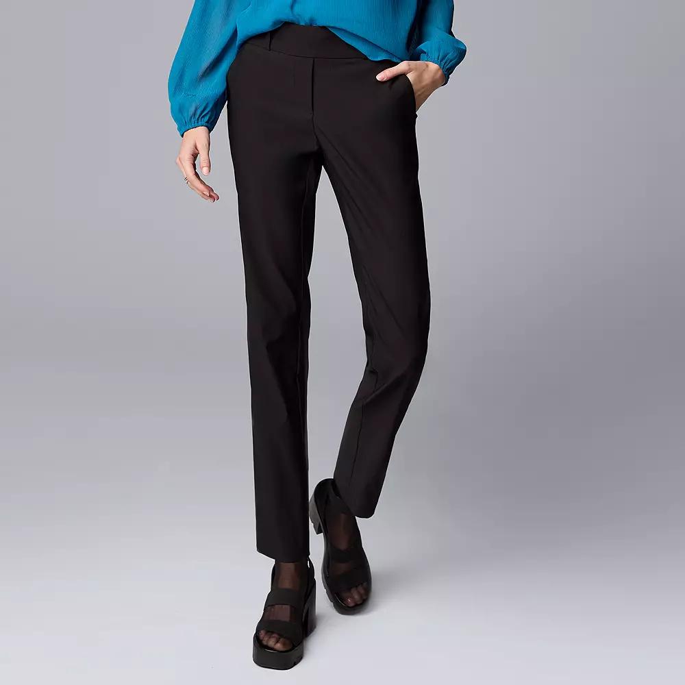 Women's Simply Vera Vera Wang Polished Twill Ankle Pants,  Product Image