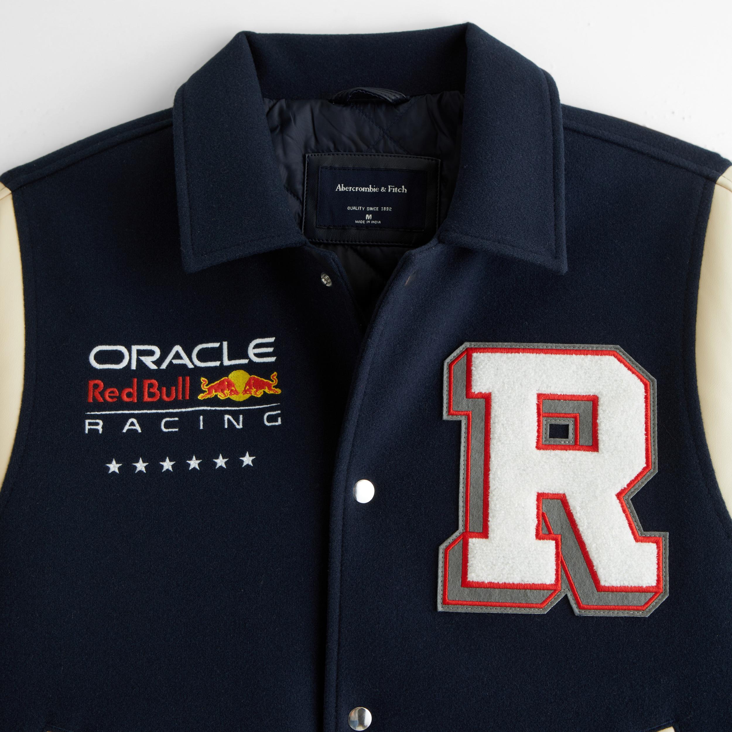 Oracle Red Bull Racing Varsity Bomber Jacket Product Image