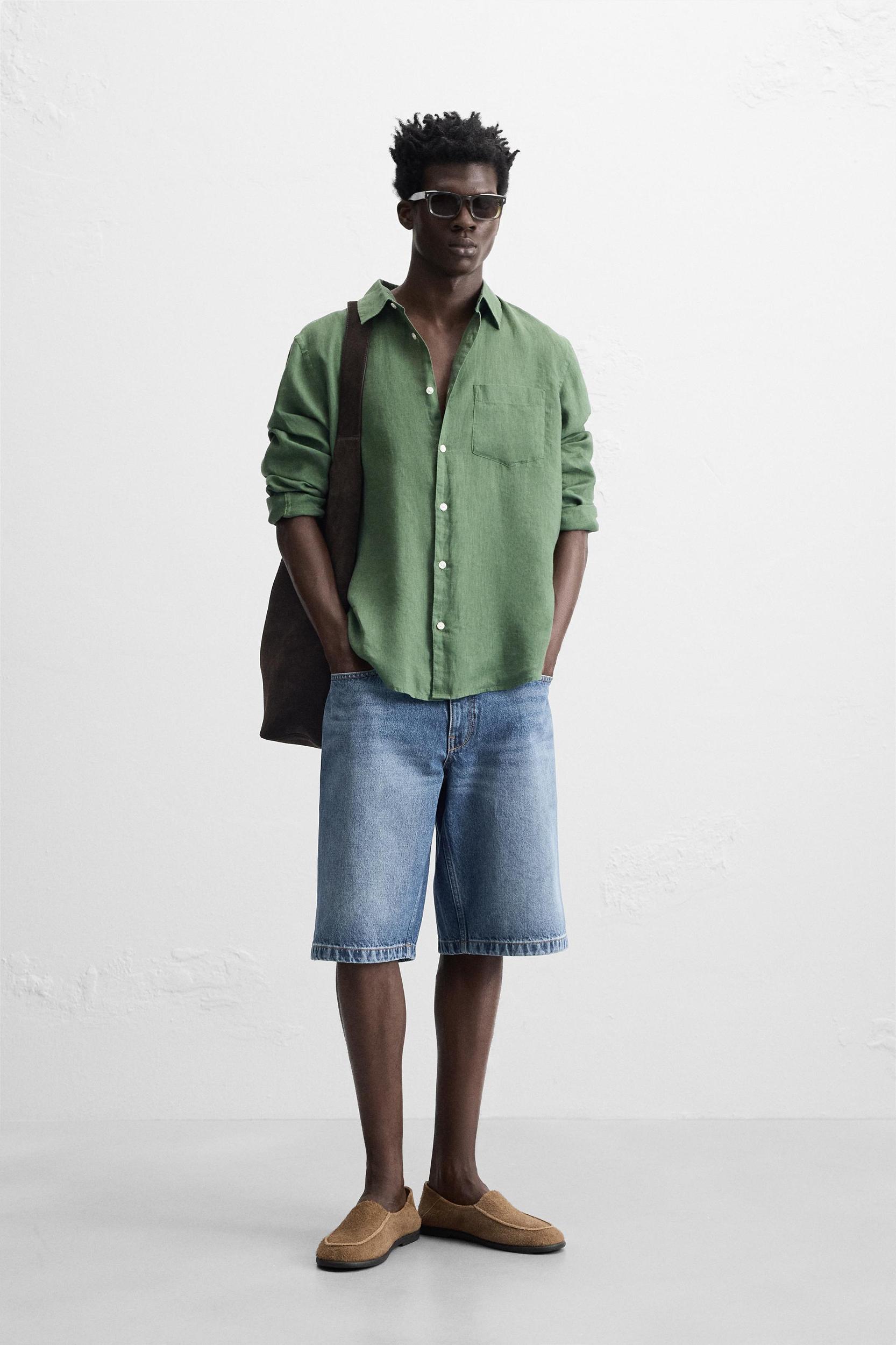 100% LINEN SHIRT Product Image