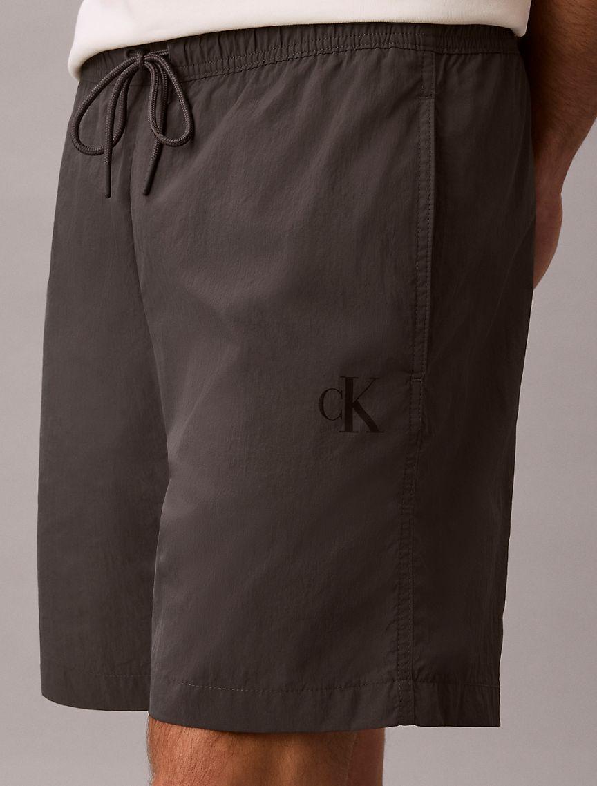 Nylon Monogram Pull-On Shorts Product Image