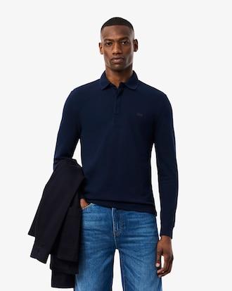 Regular Fit Paris Stretch Piqué Polo Shirt Product Image