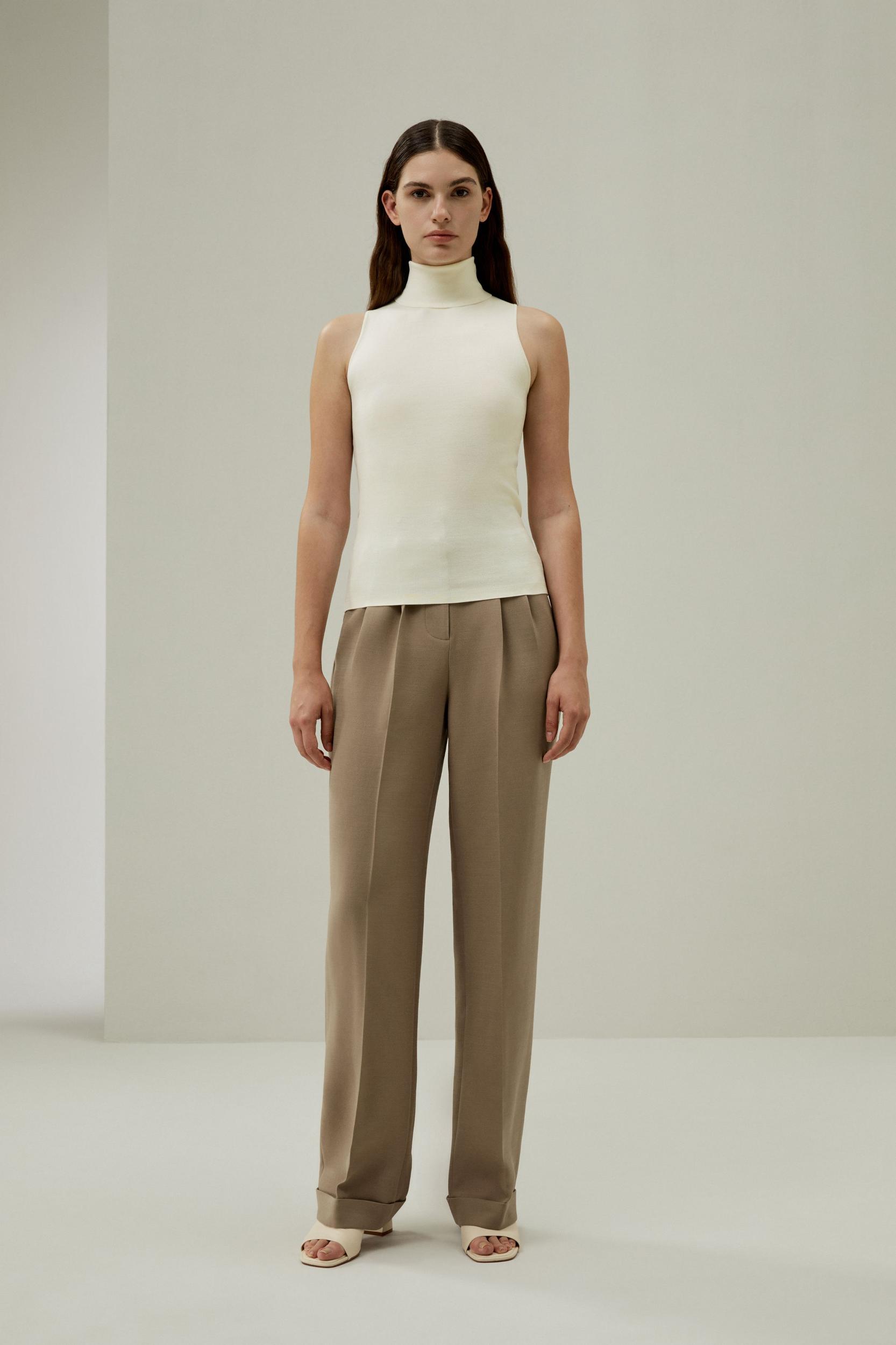 LILYSILK Silk Sleeveless Top - for Women - Navy Blue Soft Silk - Perfect Wardrobe Staples Sleeveless Vest M Product Image