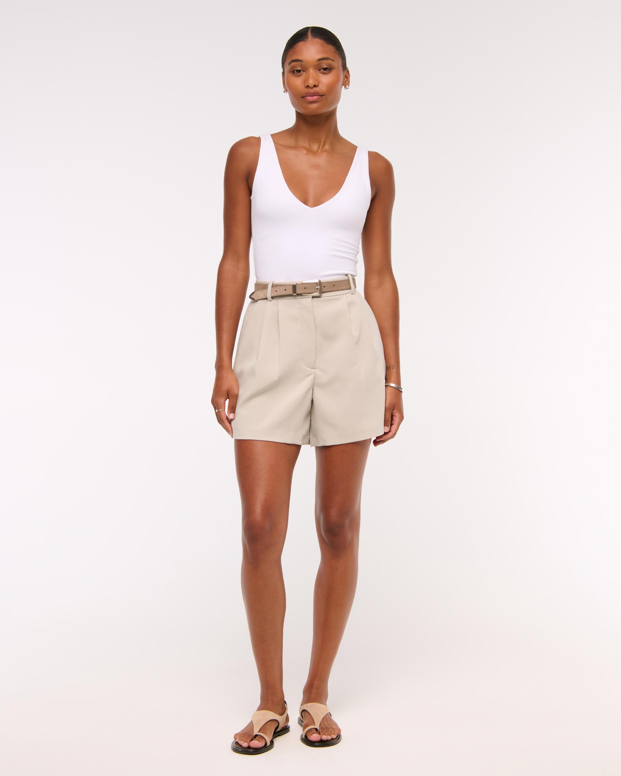 Curve Love A&F Sloane Tailored Short Product Image