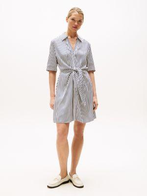 Knotted V-Neck Dress Product Image