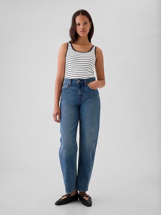 Modern Cropped Tank Top Product Image