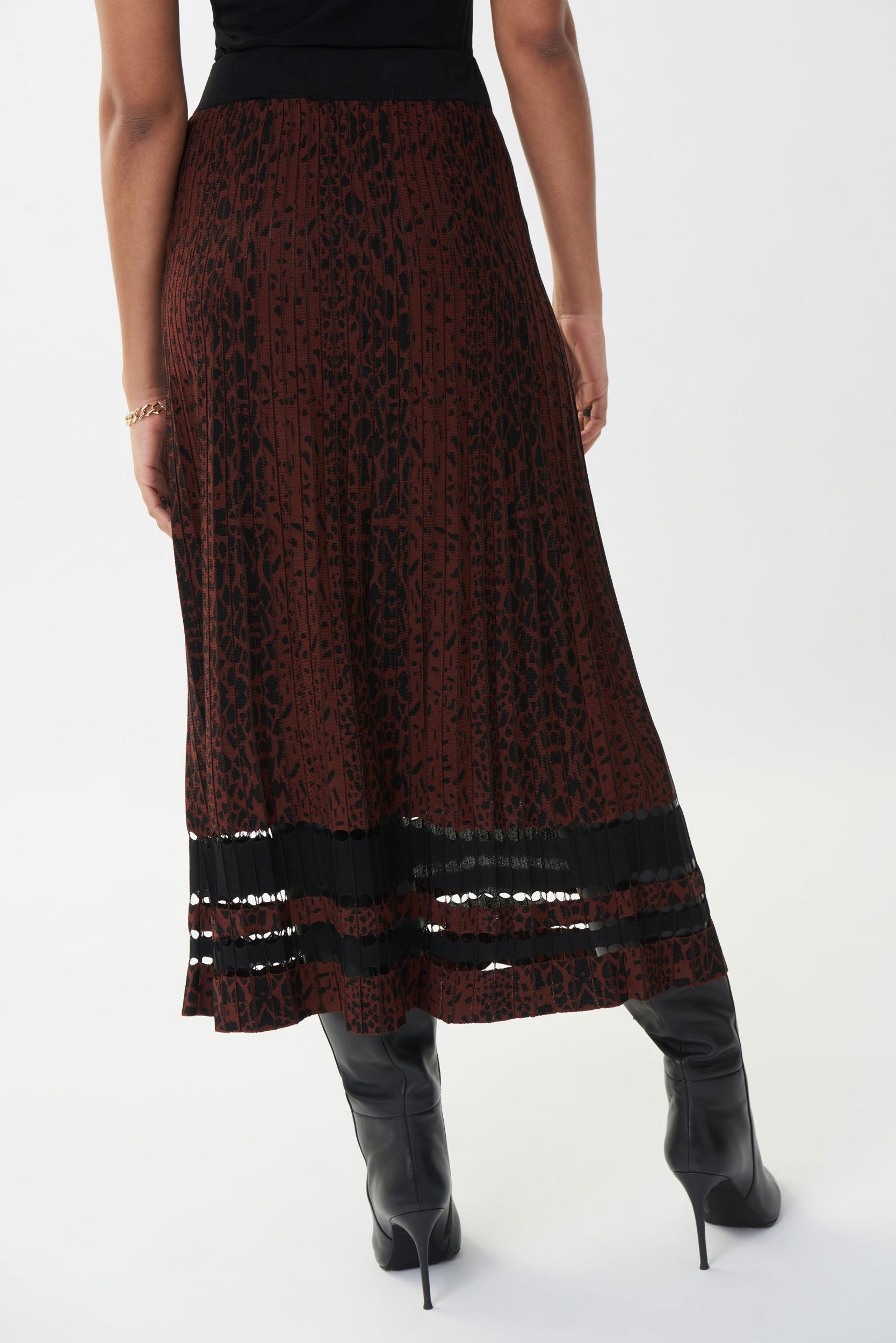 Joseph Ribkoff Jacquard Skirt Product Image