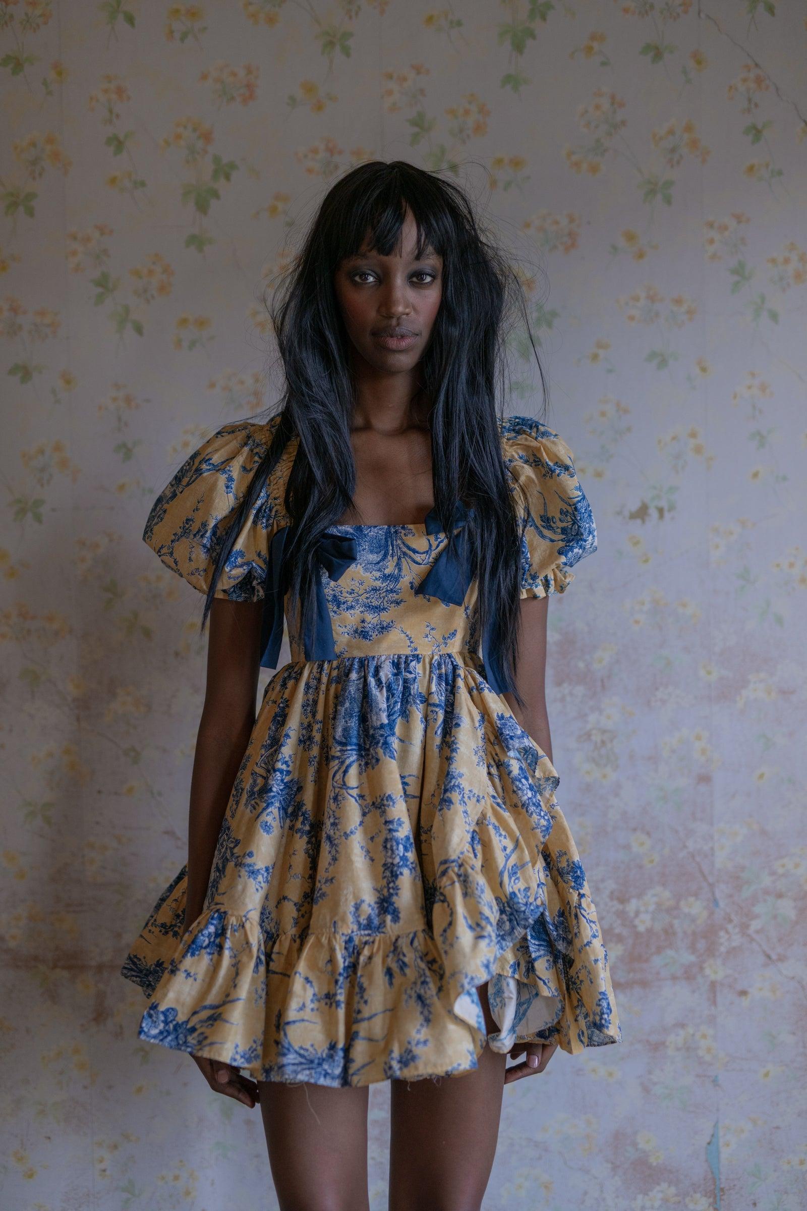 The Musee Buttercream Dress Product Image