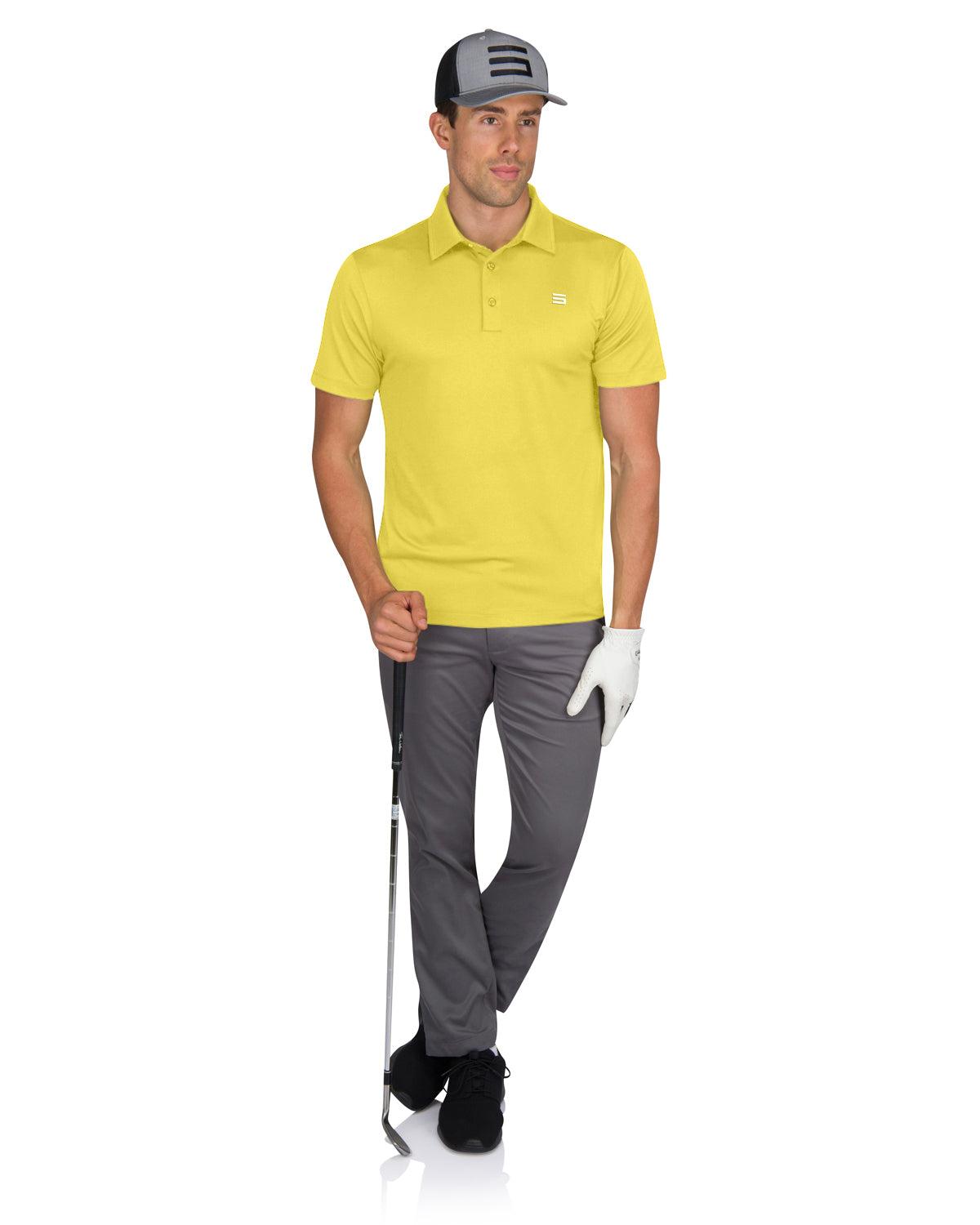Three Sixty Six Men's Untucked Golf Polo - The Perfect Length Product Image