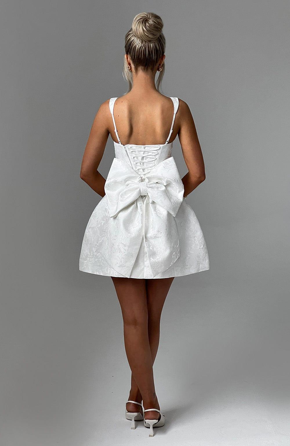 Orla Mini Dress - Ivory Product Image