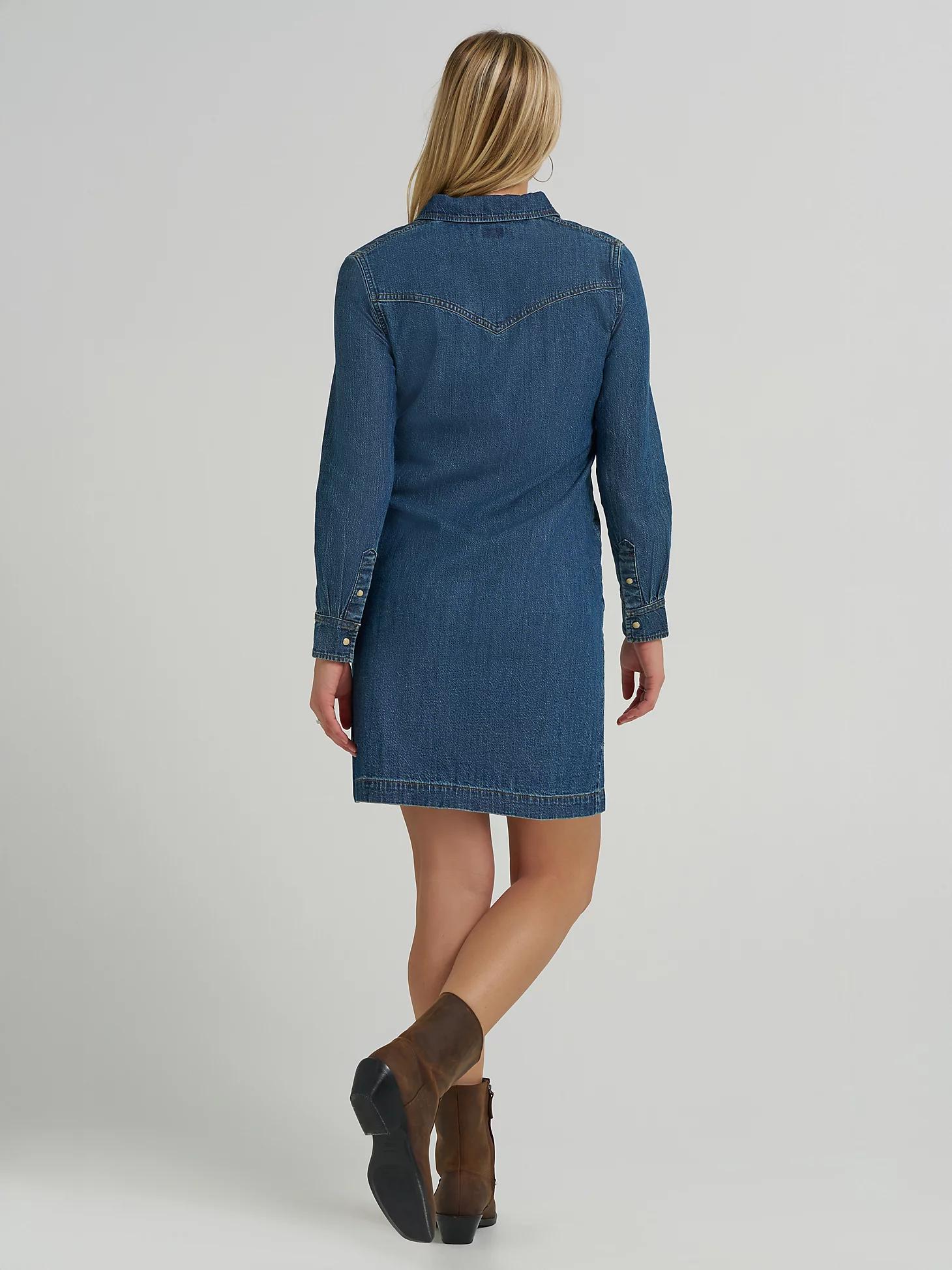 Women's Western Button Down Dress | Women's Skirts & Dresses | Lee® Product Image