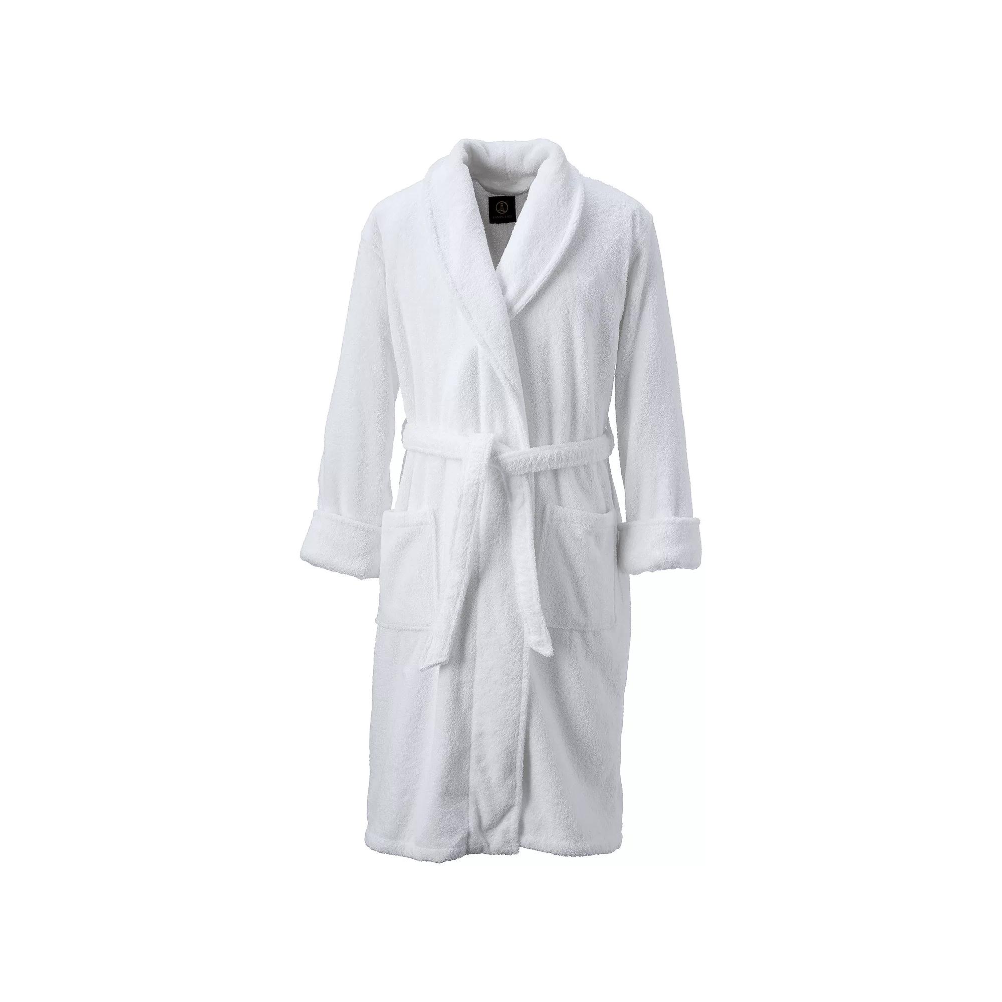 Men's Lands' End Calf-Length Turkish Terry Robe,  Product Image
